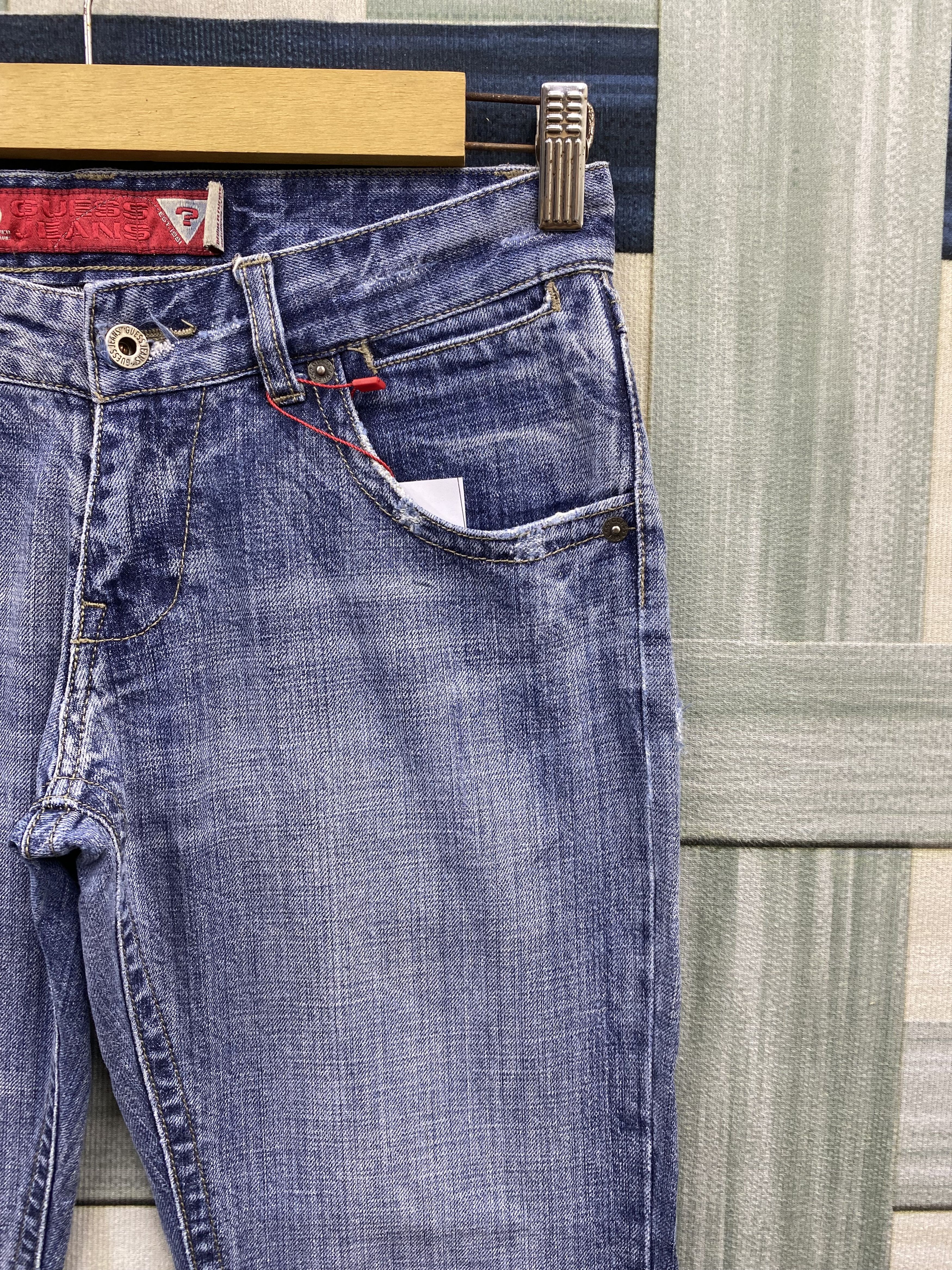 Guess Vintage Y2K Distress Guess Denim Jean Pant Size US 26 / EU 42 - 6 Thumbnail