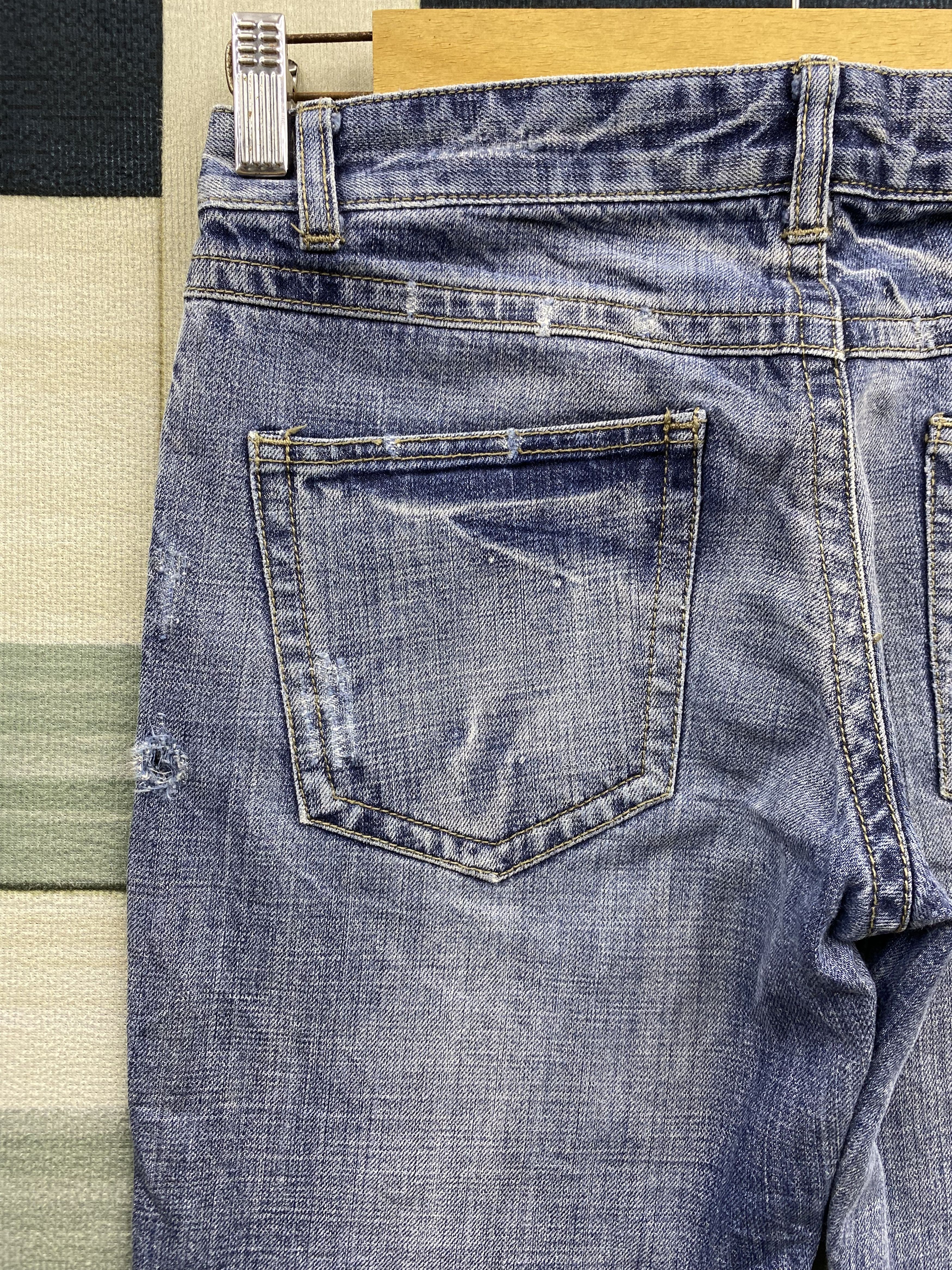 Guess Vintage Y2K Distress Guess Denim Jean Pant Size US 26 / EU 42 - 7 Thumbnail