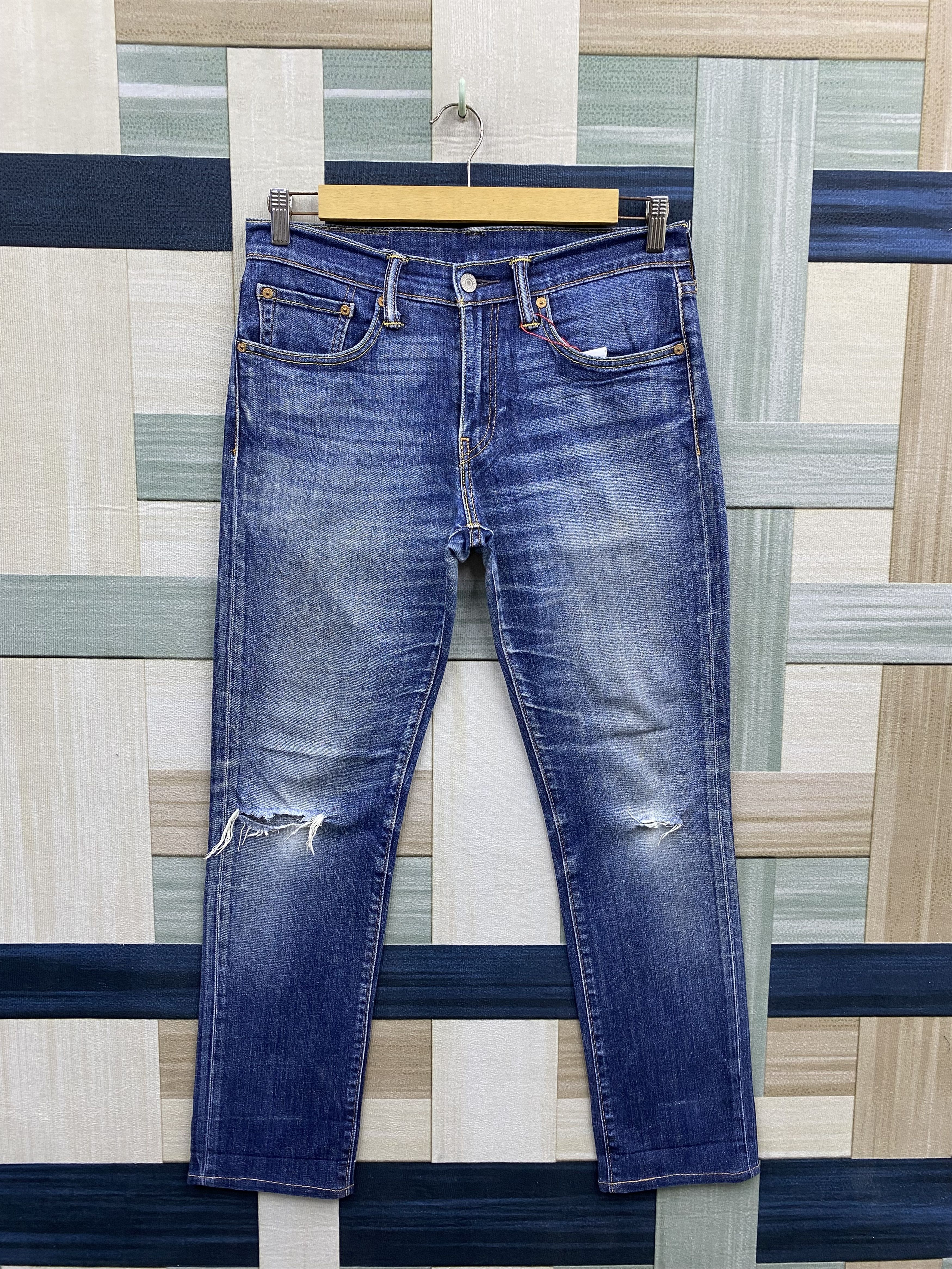 Levi's Vintage Y2K Distress Levi's 511 Denim Jean Pant Size US 31 - 1 Thumbnail