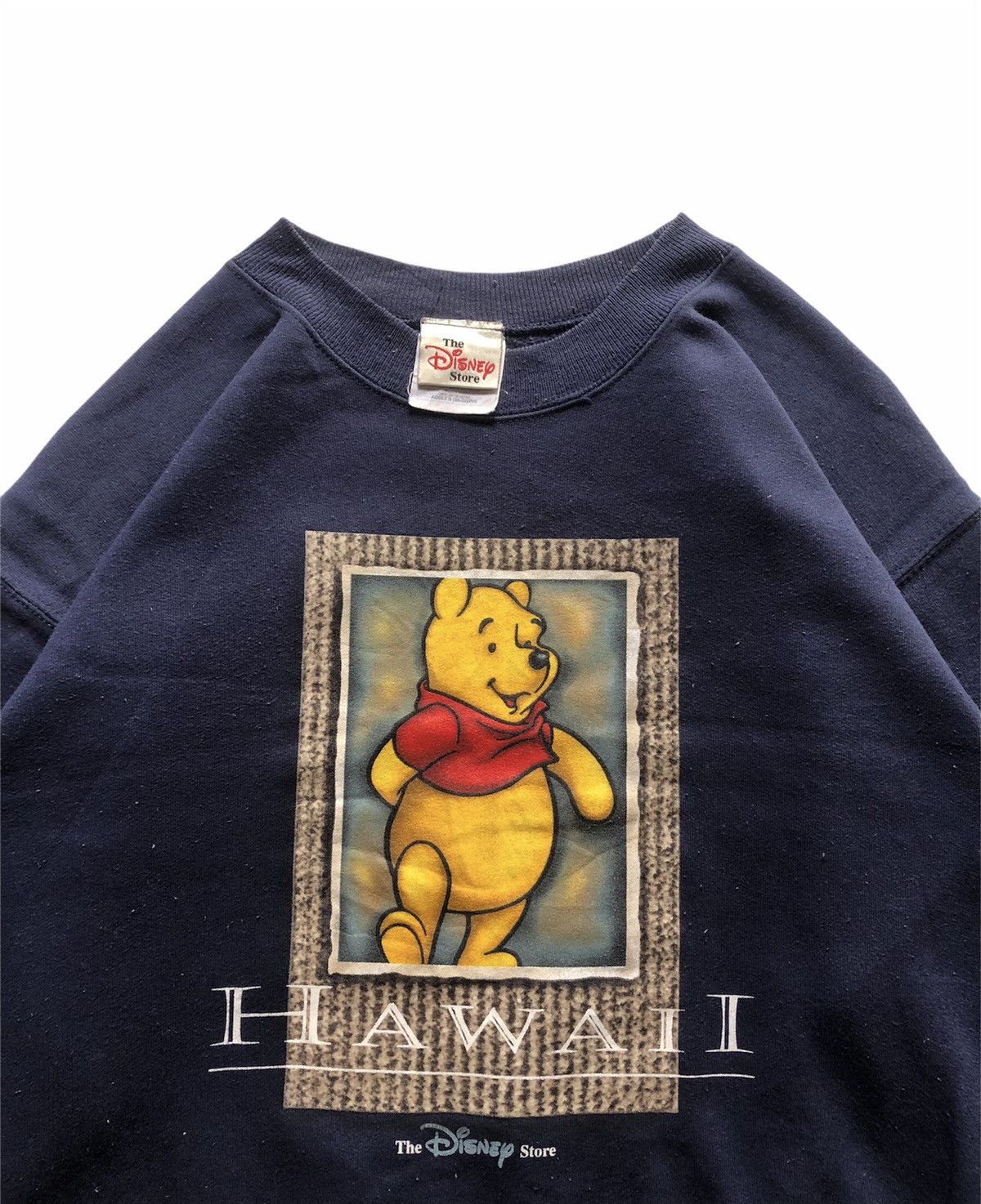 Disney × Vintage Vintage 90’s Pooh Hawaii Disney Crewneck Sweatshirt Size US S / EU 44-46 / 1 - 2 Thumbnail