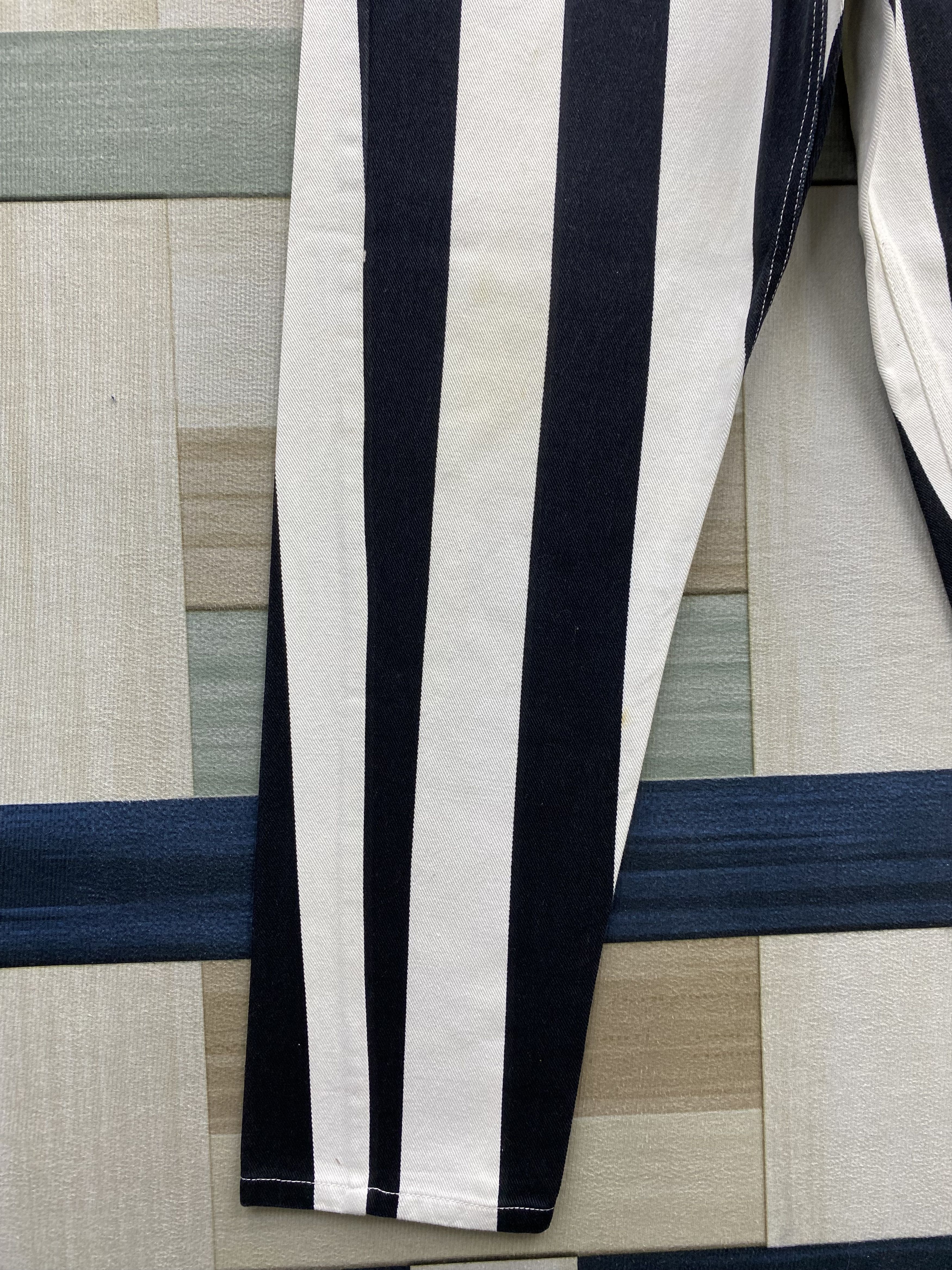 Joyrich Japanese Brand Joyrich Beverly Hills Stripe Denim Jean Size US 28 / EU 44 - 9 Thumbnail
