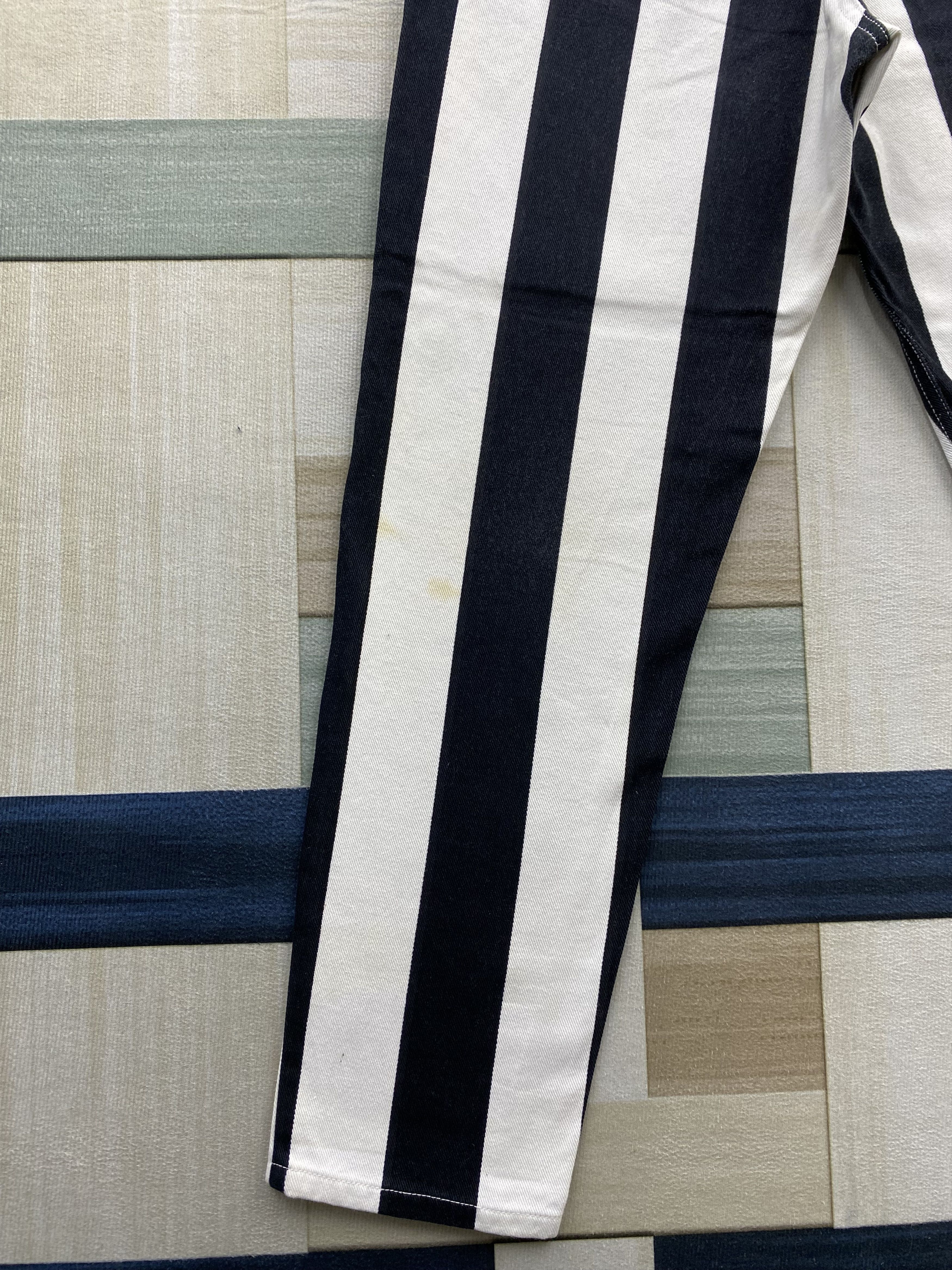 Joyrich Japanese Brand Joyrich Beverly Hills Stripe Denim Jean Size US 28 / EU 44 - 11 Thumbnail