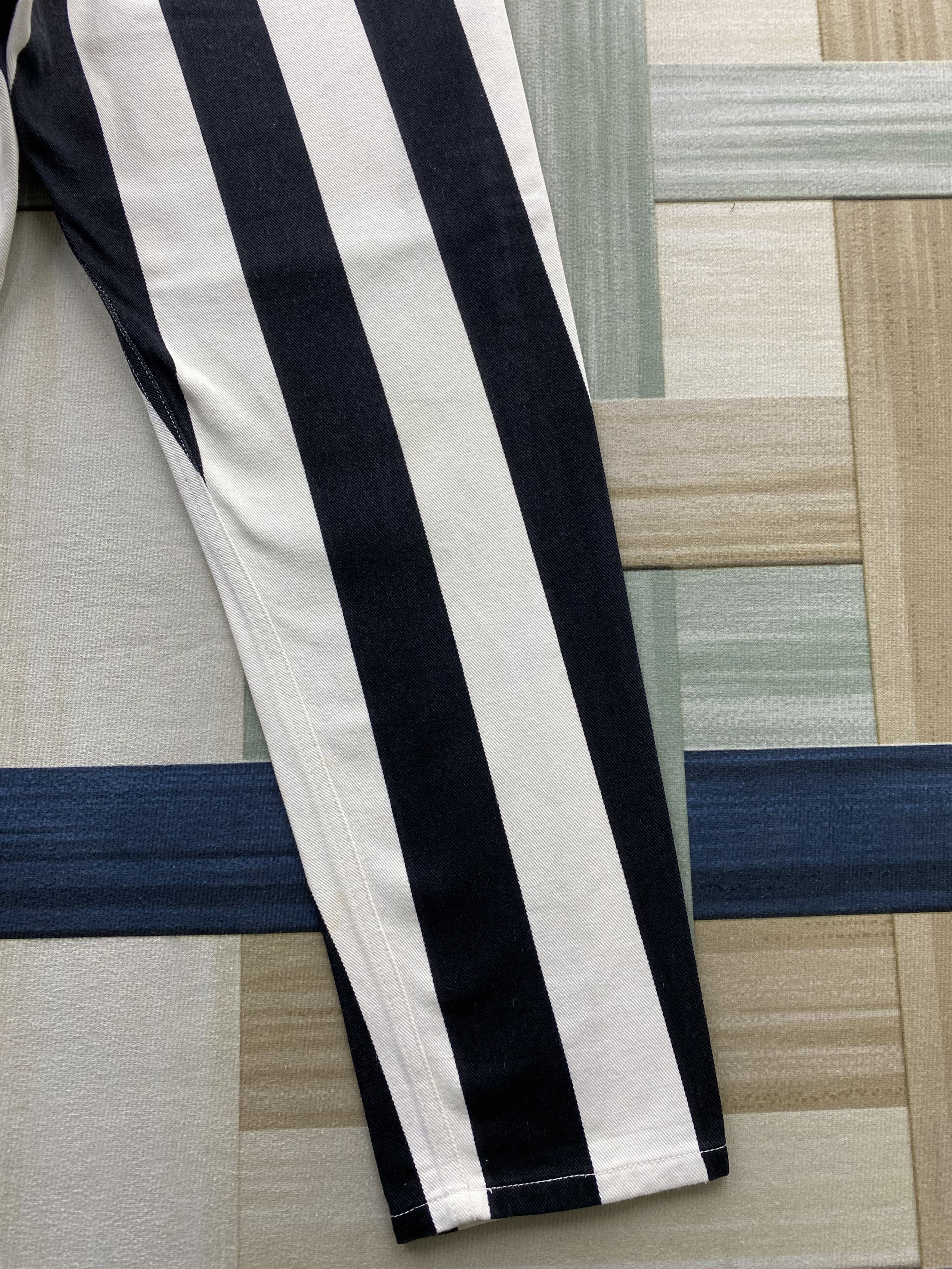 Joyrich Japanese Brand Joyrich Beverly Hills Stripe Denim Jean Size US 28 / EU 44 - 12 Thumbnail
