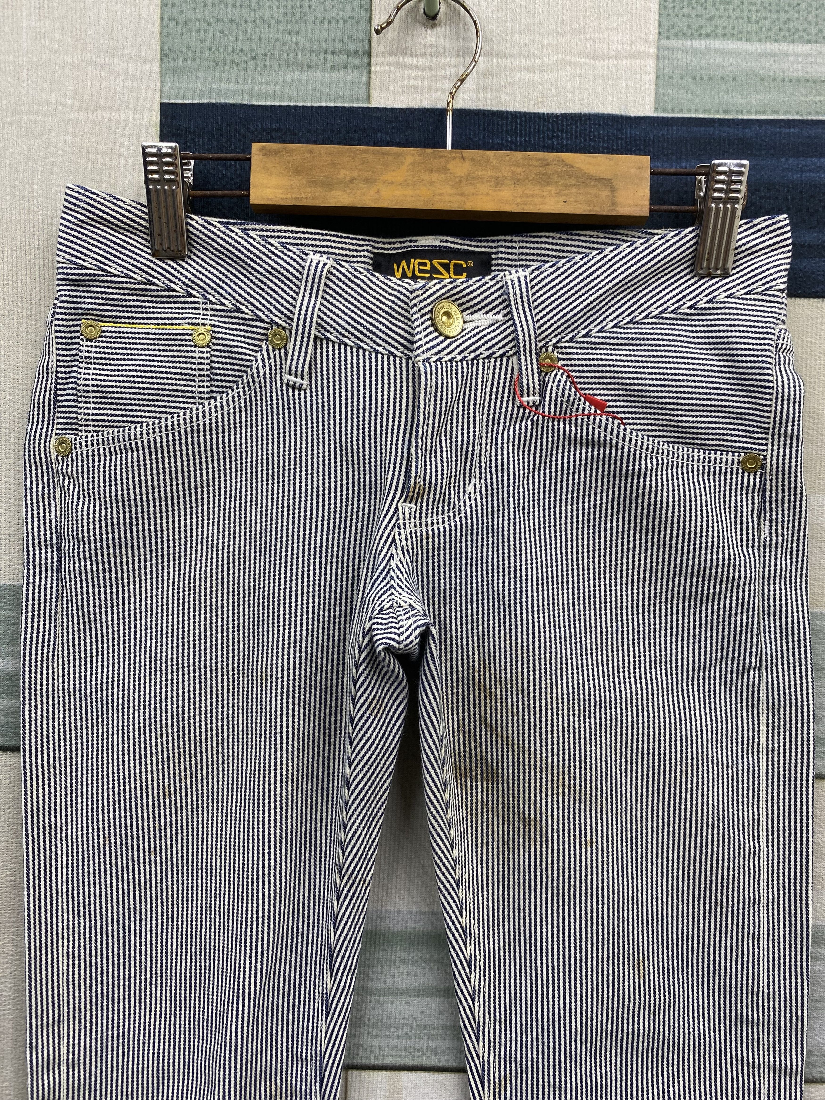 WeSC Wesc Hickory Selvedge Release Hem Denim Jean Size 23" - 2 Thumbnail