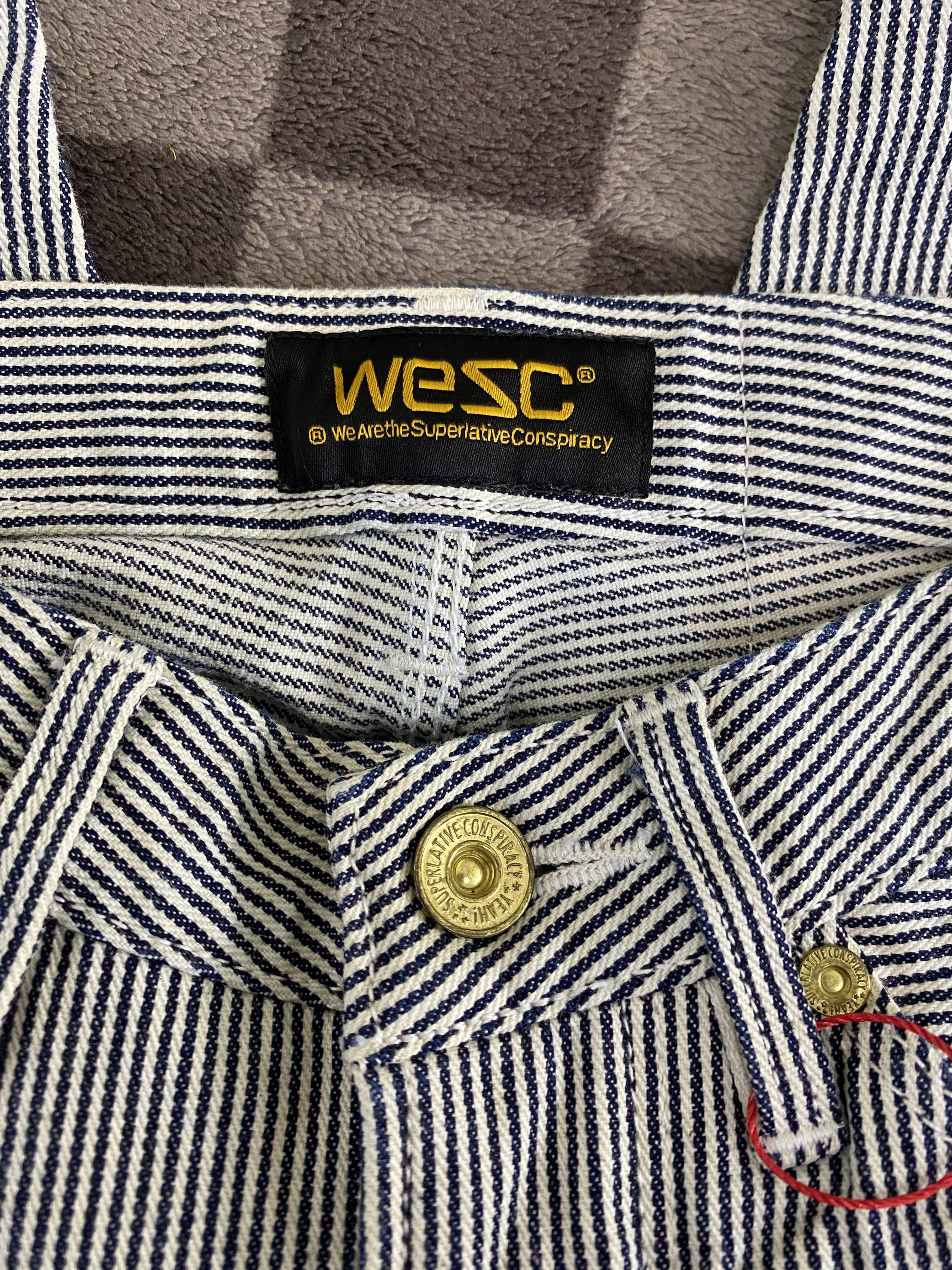 WeSC Wesc Hickory Selvedge Release Hem Denim Jean Size 23" - 18 Thumbnail