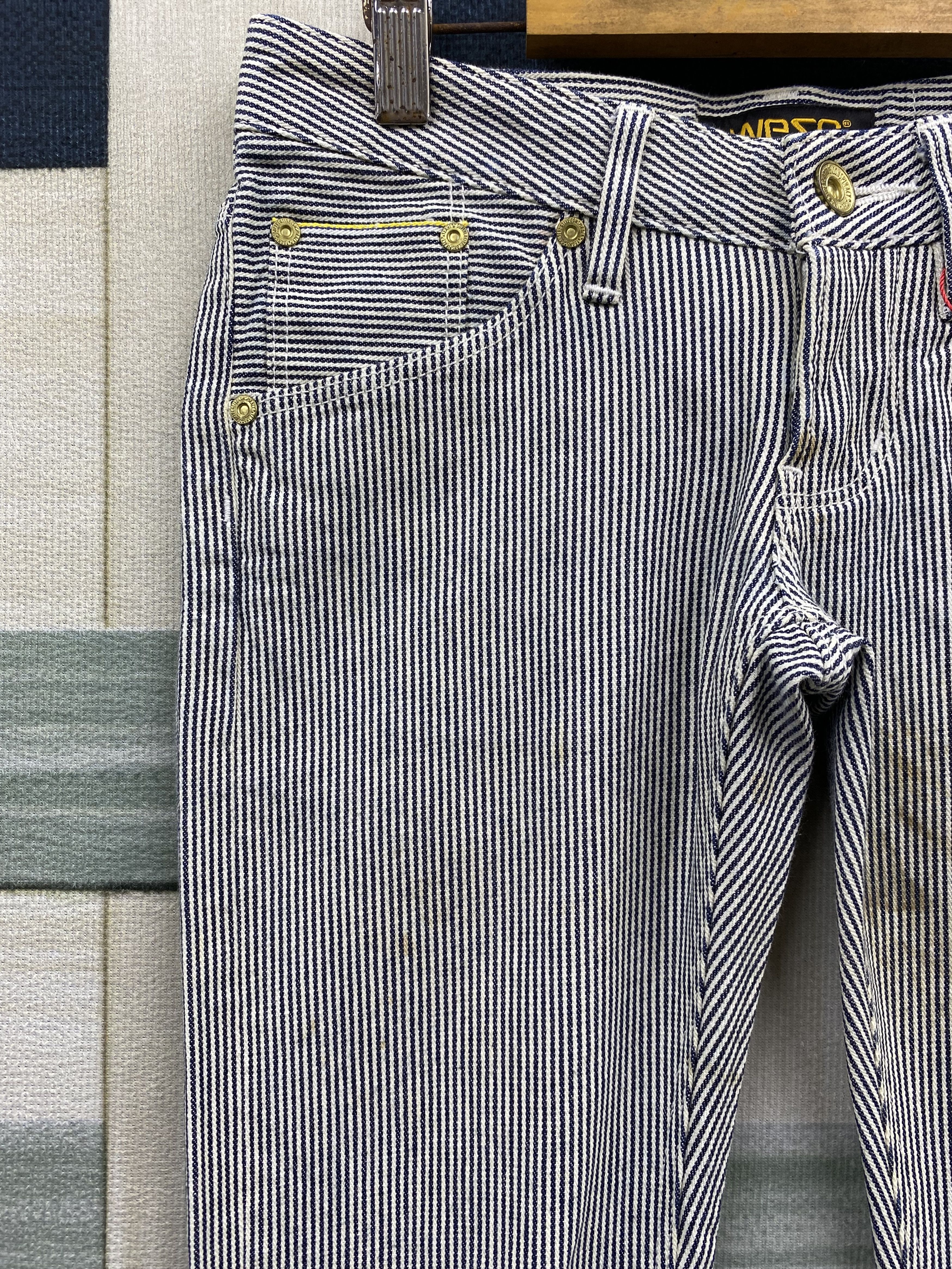 WeSC Wesc Hickory Selvedge Release Hem Denim Jean Size 23" - 3 Thumbnail