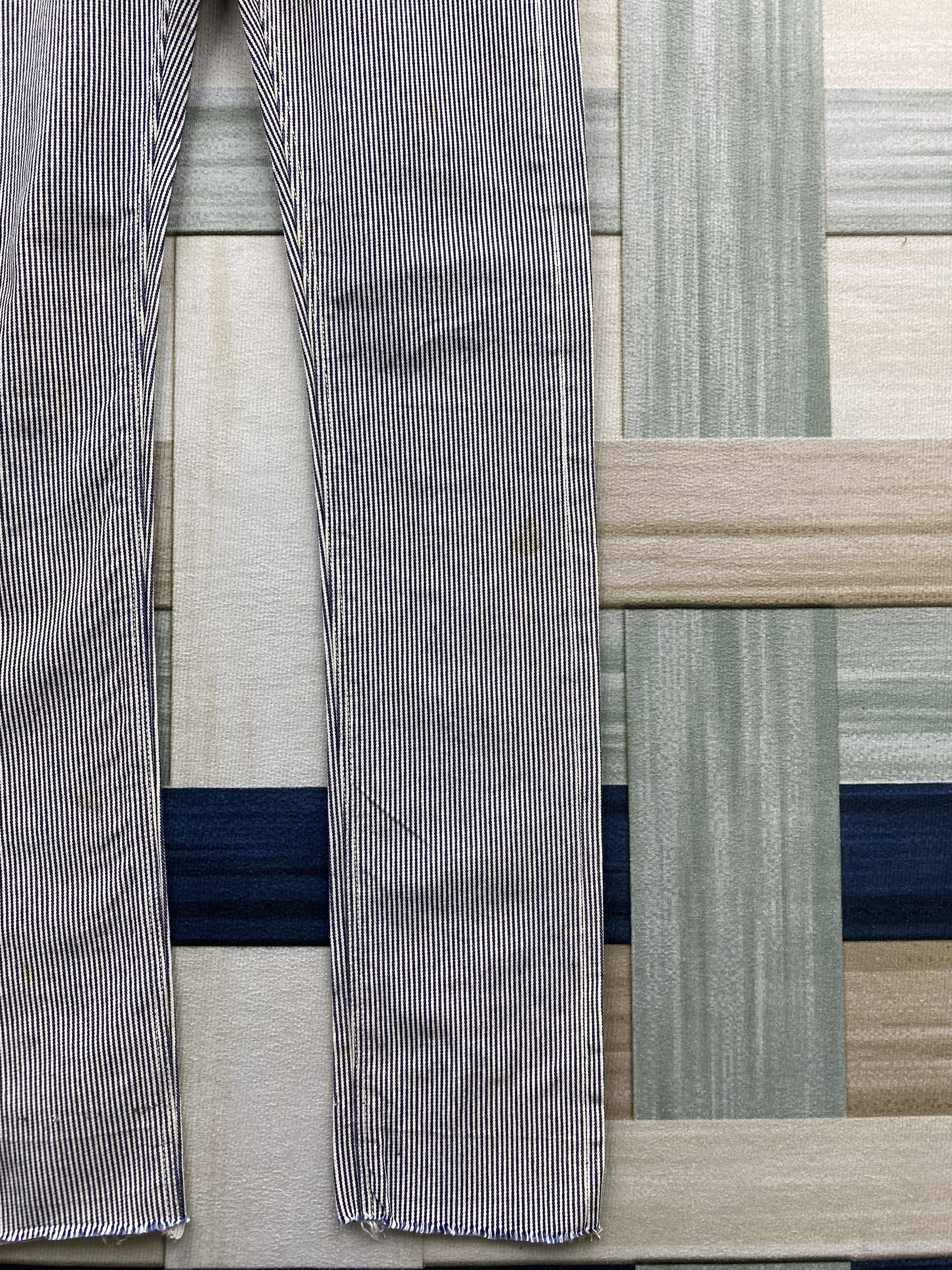 WeSC Wesc Hickory Selvedge Release Hem Denim Jean Size 23" - 9 Thumbnail