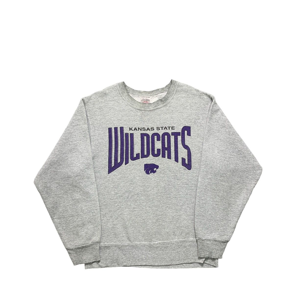 NFL × Vintage Vintage 90s Kansas State Wildcats Big Logo Sweatshirt Size US M / EU 48-50 / 2 - 1 Thumbnail