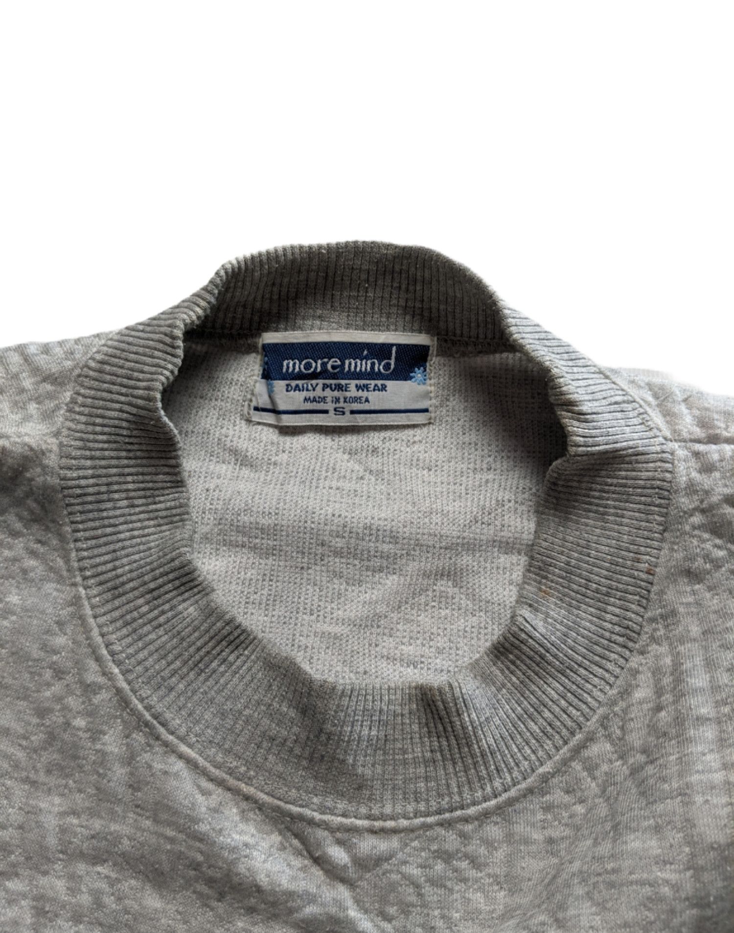 Japanese Brand × Vintage Vintage 90s Bonion Spellout Embroidered Logo Sweatshirt Size US L / EU 52-54 / 3 - 4 Thumbnail