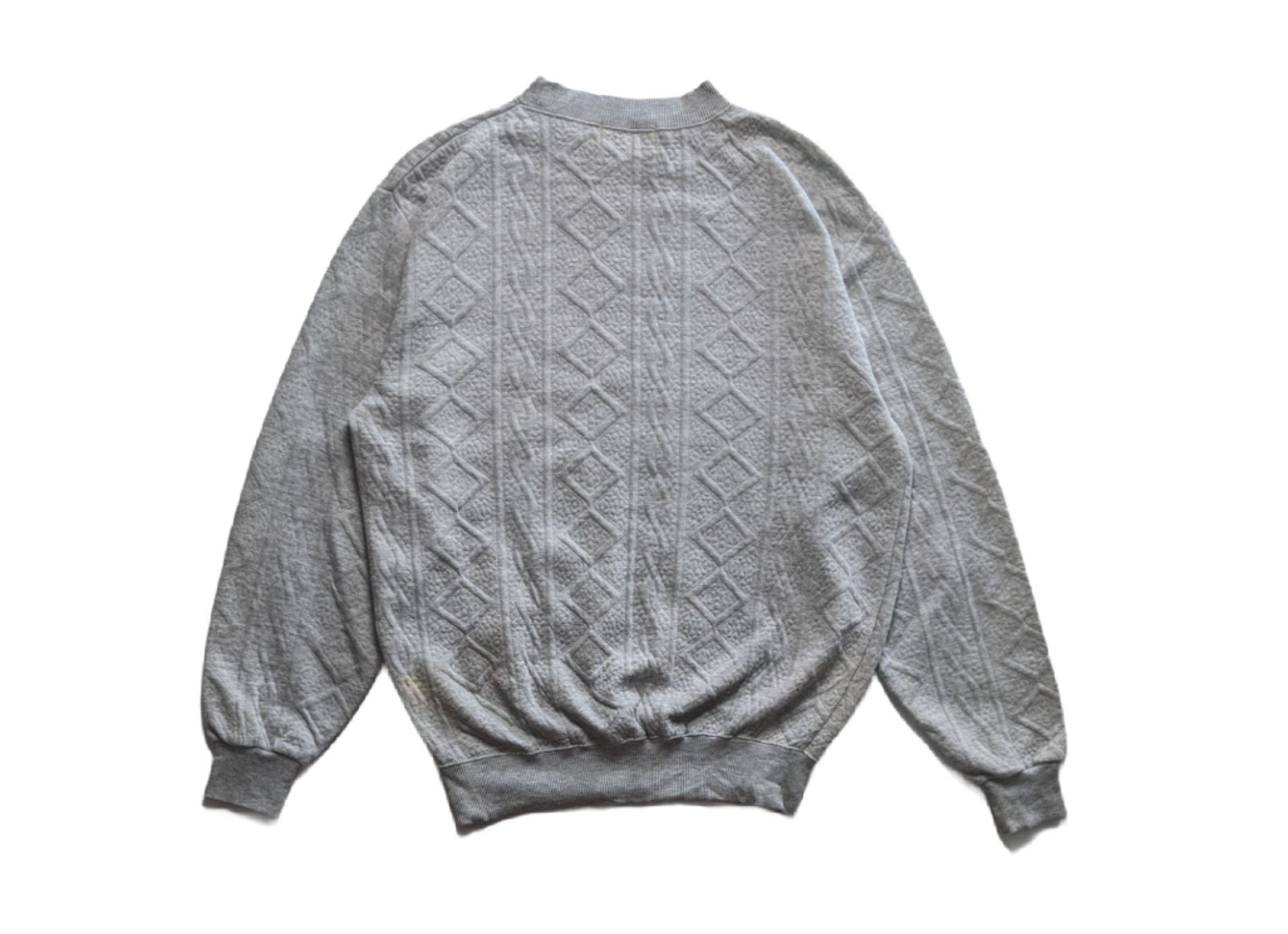 Japanese Brand × Vintage Vintage 90s Bonion Spellout Embroidered Logo Sweatshirt Size US L / EU 52-54 / 3 - 6 Thumbnail