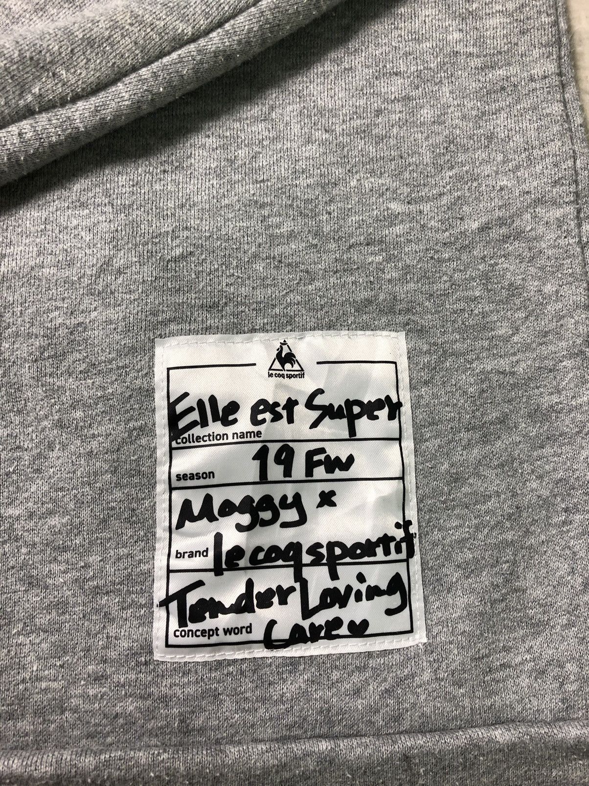 Le Coq Sportif Le Coq Sportif Elle est Super Hoodie Size US M / EU 48-50 / 2 - 8 Thumbnail