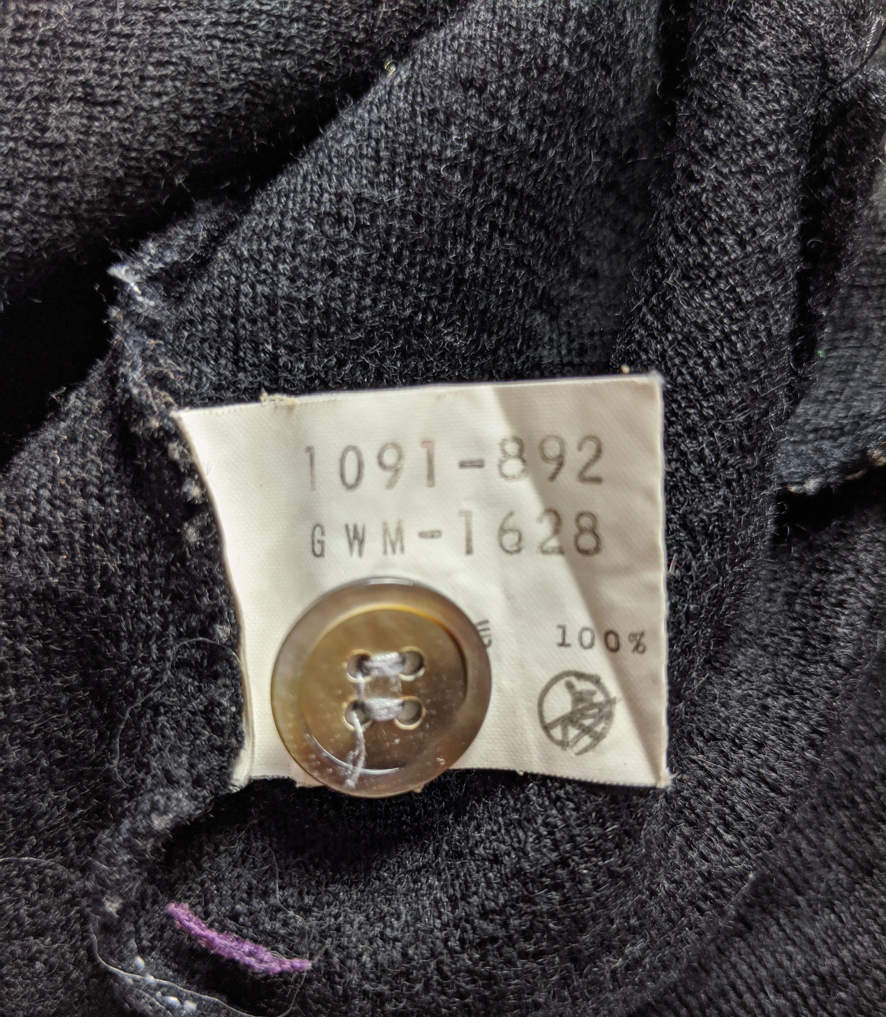 Dunlop × Vintage Vintage 90s Dunlop Golfwear Cardigan Sweater Size US L / EU 52-54 / 3 - 6 Thumbnail