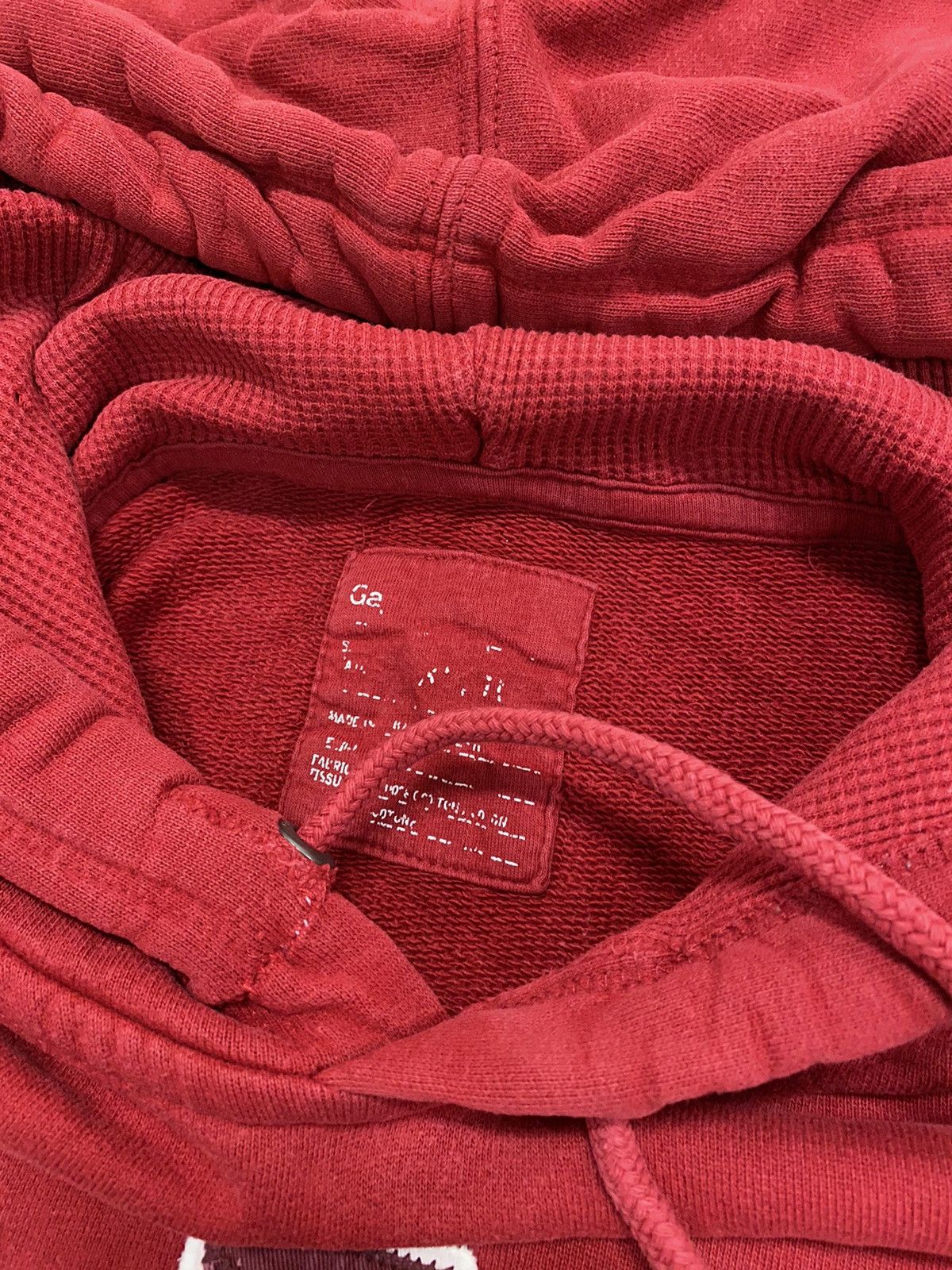 Gap × Vintage 🚨TRASHED Y2K Gap Hoodie Vintage Sweatshirt Size US L / EU 52-54 / 3 - 6 Thumbnail