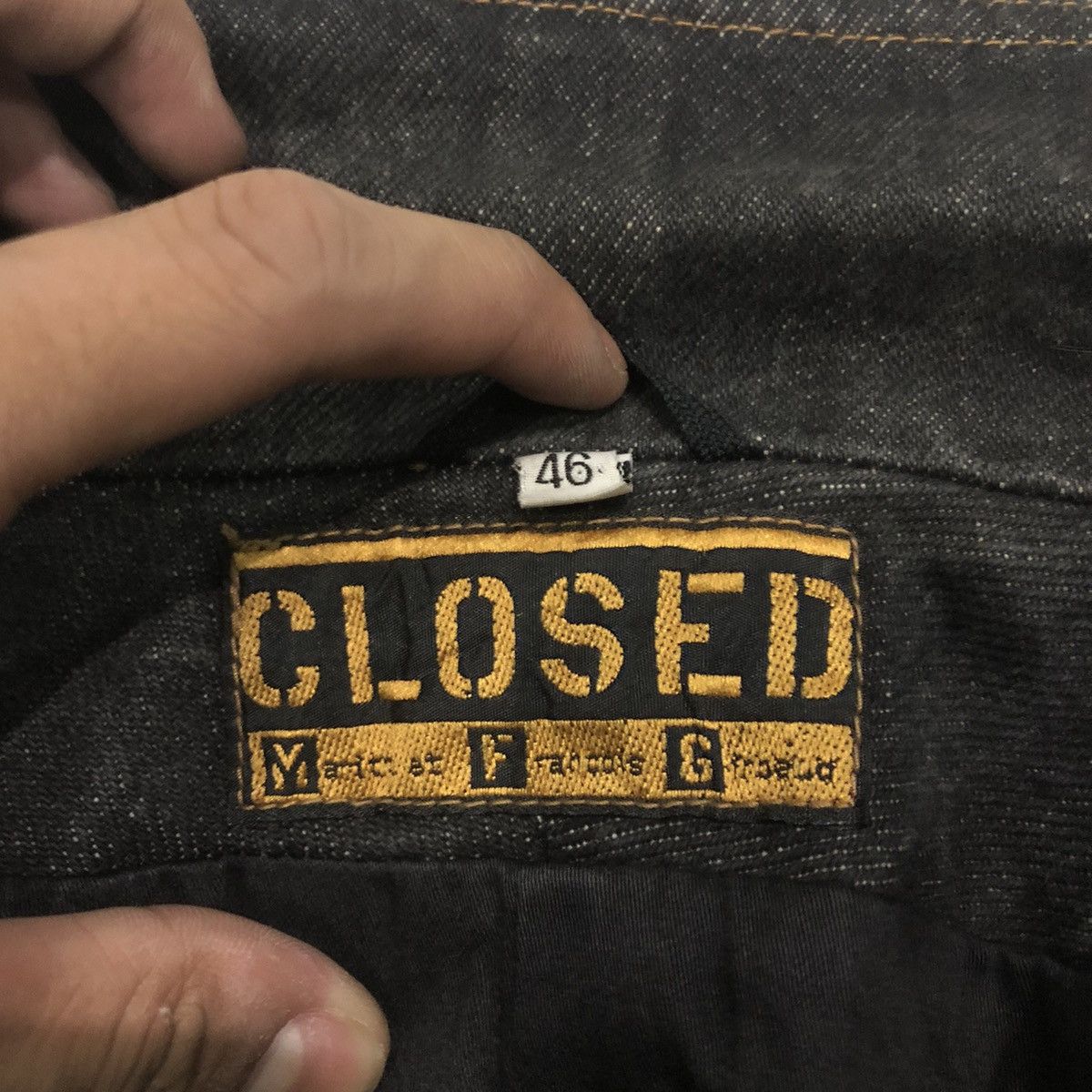 CLOSED × Marithe + Francois Girbaud Marithe Francois Girbaud Double Collar Jacket Size L / US 10 / IT 46 - 7 Thumbnail