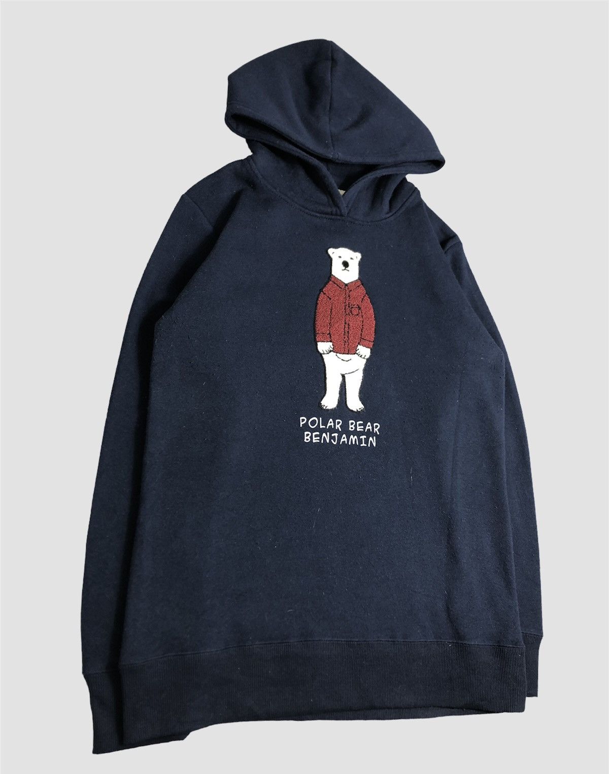 Japanese Brand Vintage Polar Bear Benjamin Patchwork Design Hoodie Size US M / EU 48-50 / 2 - 2 Thumbnail