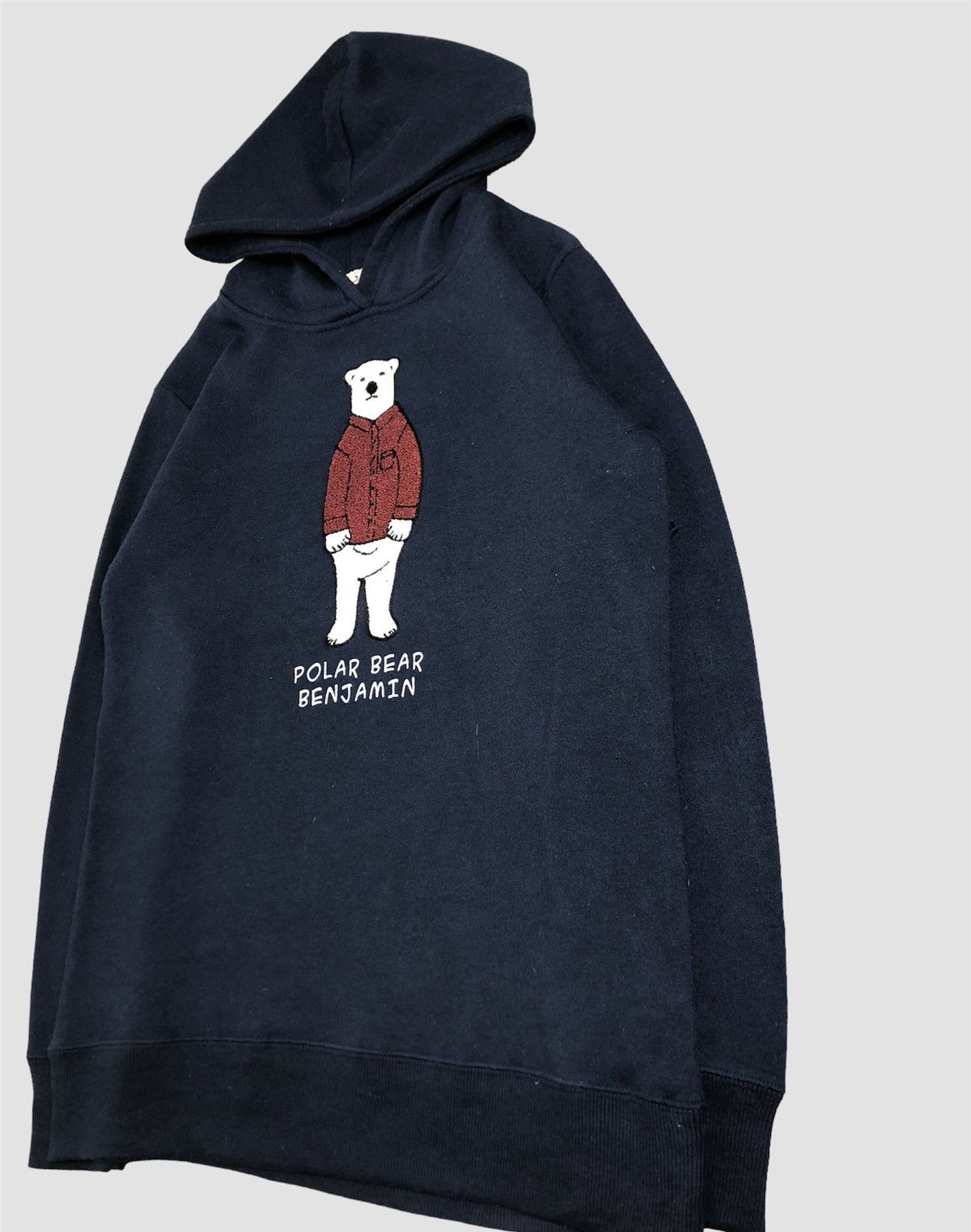 Japanese Brand Vintage Polar Bear Benjamin Patchwork Design Hoodie Size US M / EU 48-50 / 2 - 3 Thumbnail