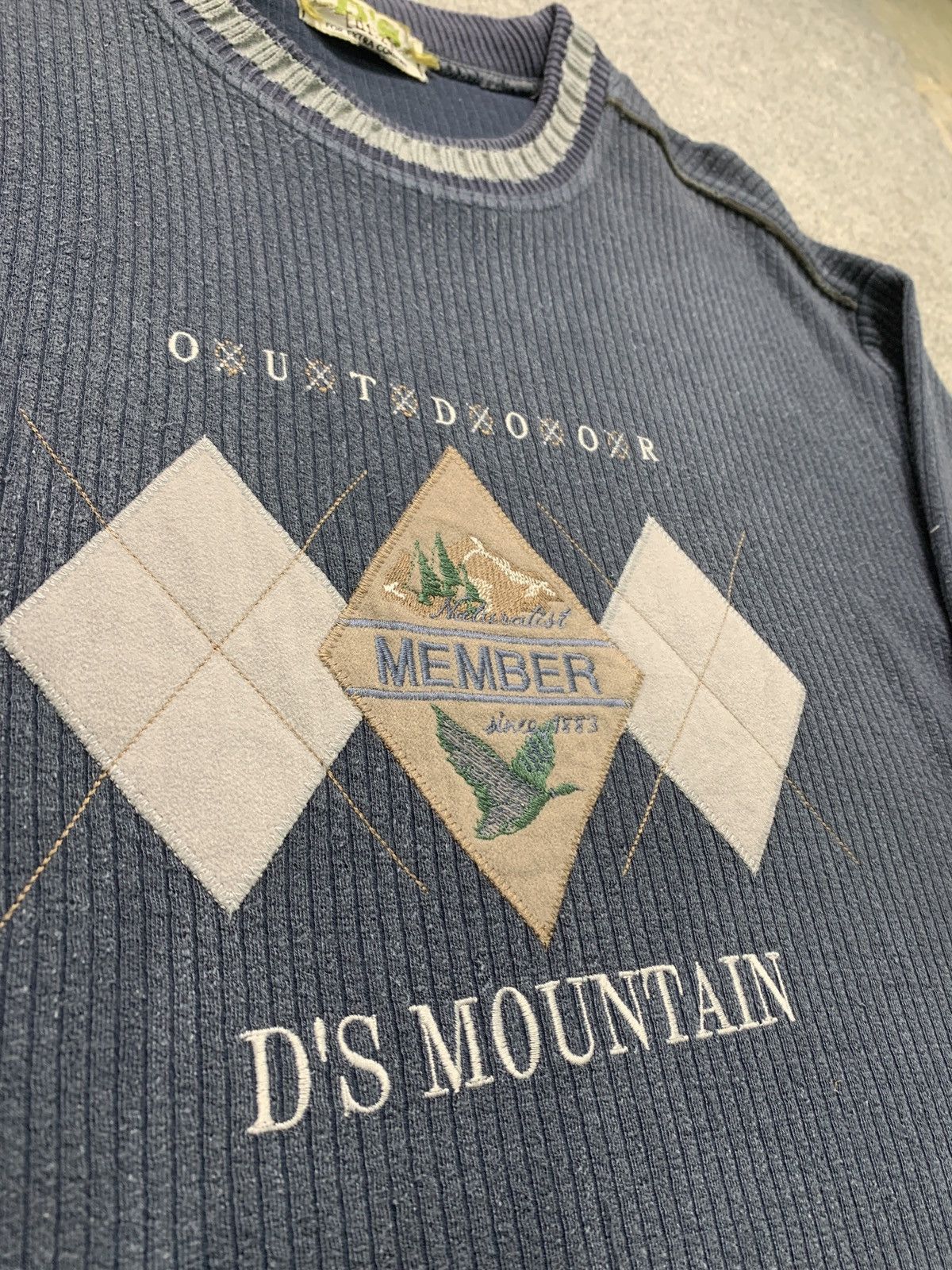 Japanese Brand × Vintage Vintage 90s D’S Mountain Big Logo Embroidered Sweatshirt Size US M / EU 48-50 / 2 - 3 Thumbnail