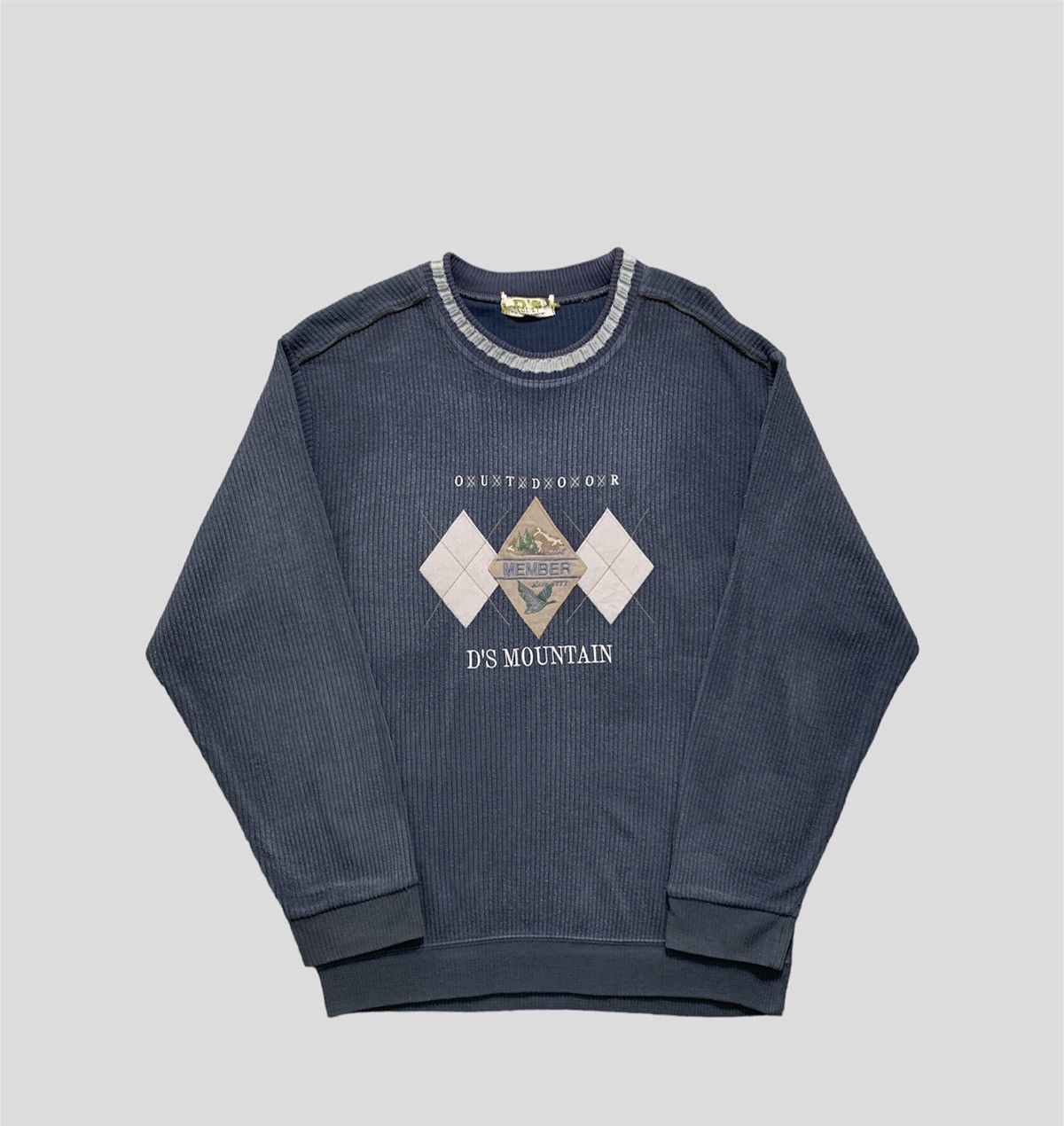 Japanese Brand × Vintage Vintage 90s D’S Mountain Big Logo Embroidered Sweatshirt Size US M / EU 48-50 / 2 - 1 Thumbnail