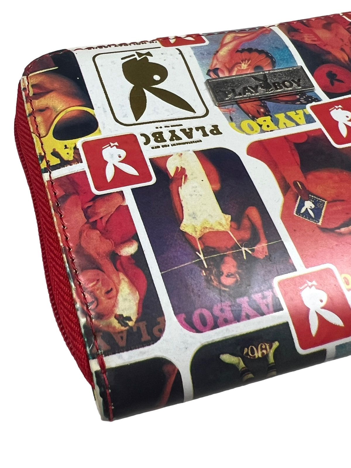 Playboy Vintage Playboy Full Print Zip Wallet Size ONE SIZE - 4 Thumbnail