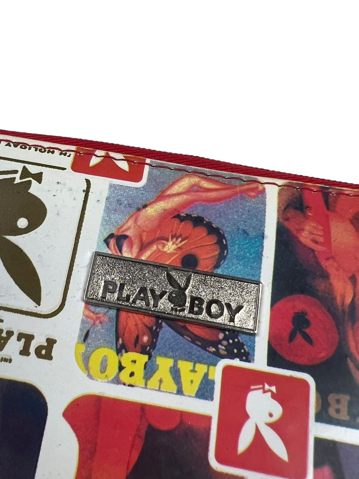 Playboy Vintage Playboy Full Print Zip Wallet Size ONE SIZE - 3 Thumbnail