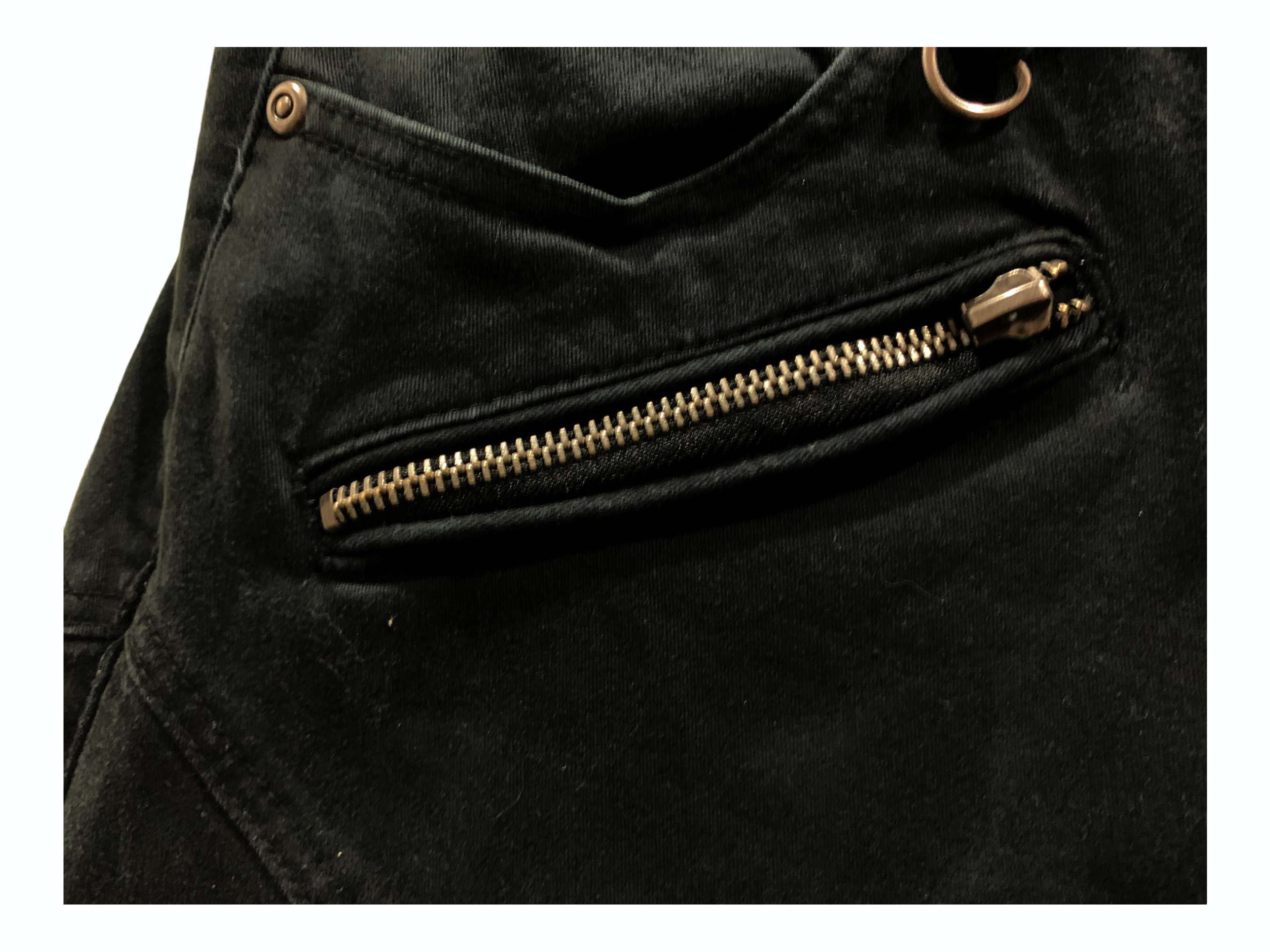 Japanese Brand Semantic Design Punk Denim Cargo Jeans Bondage Jeans Size US 29 - 10 Thumbnail