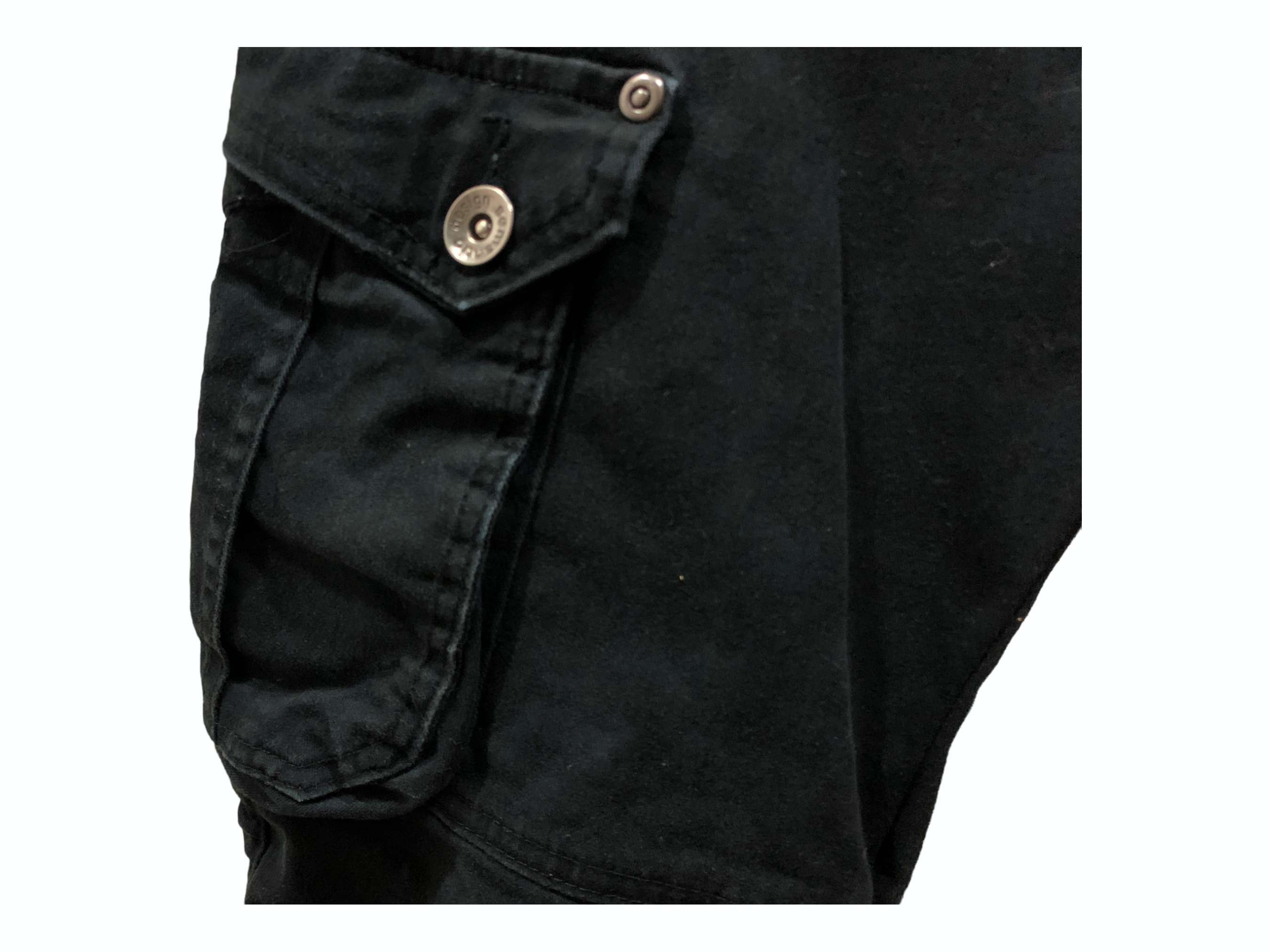 Semantic Design Punk Denim Cargo Jeans Bondage Jeans - www