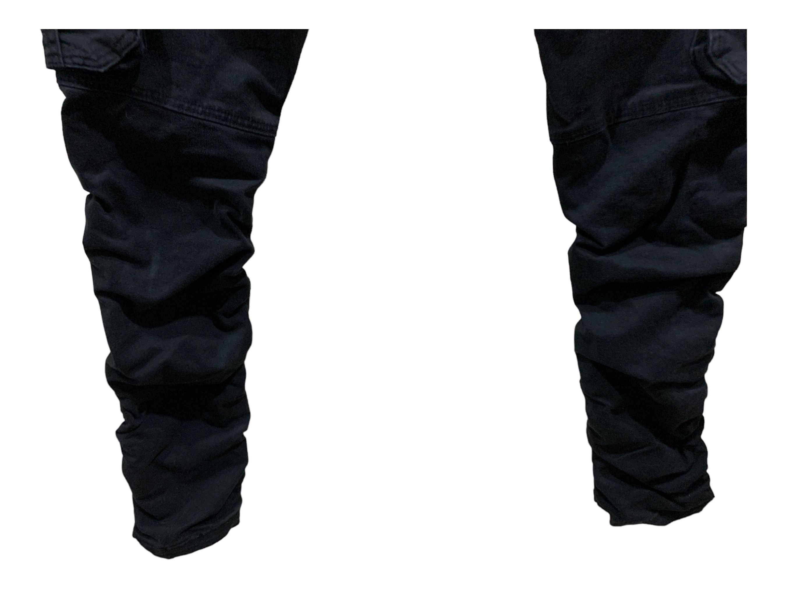 Semantic Design Punk Denim Cargo Jeans Bondage Jeans - www