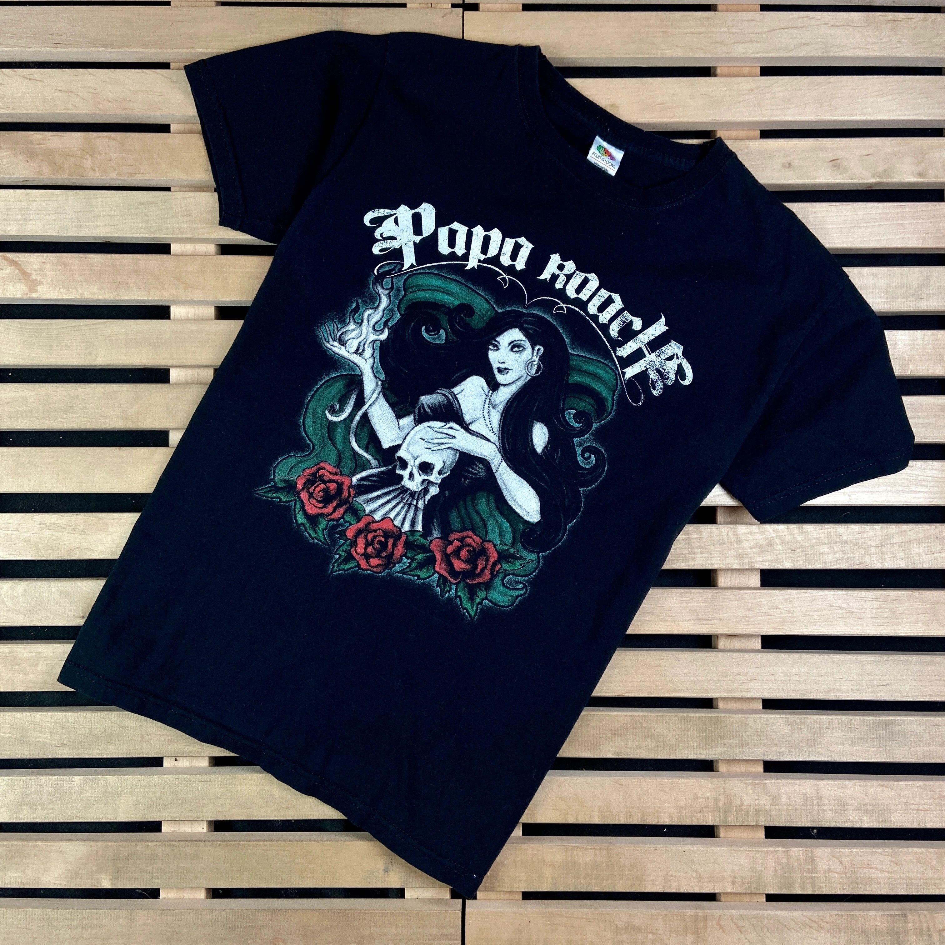 Band Tees × Vintage Mens Vintage T Shirt Papa Roach Vintage Size M Size US M / EU 48-50 / 2 - 1 Thumbnail