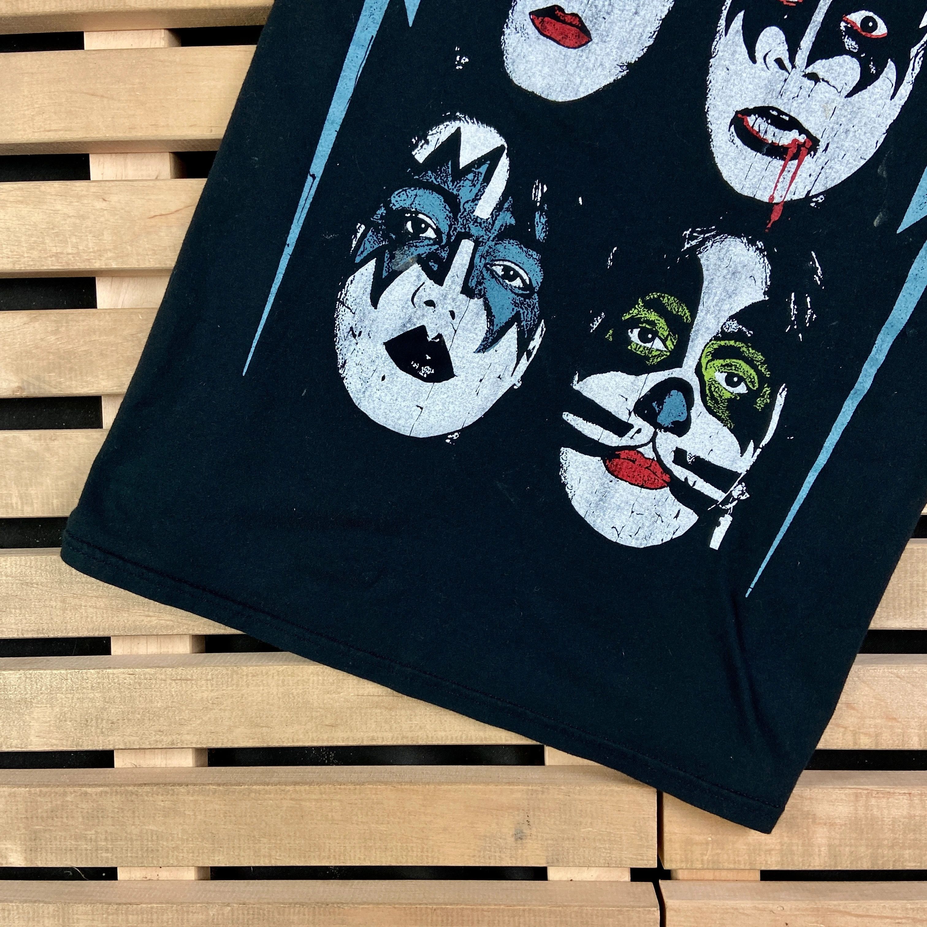 Band Tees × KISS × Vintage Mens Vintage T Shirt Kiss Size M Size US M / EU 48-50 / 2 - 3 Thumbnail