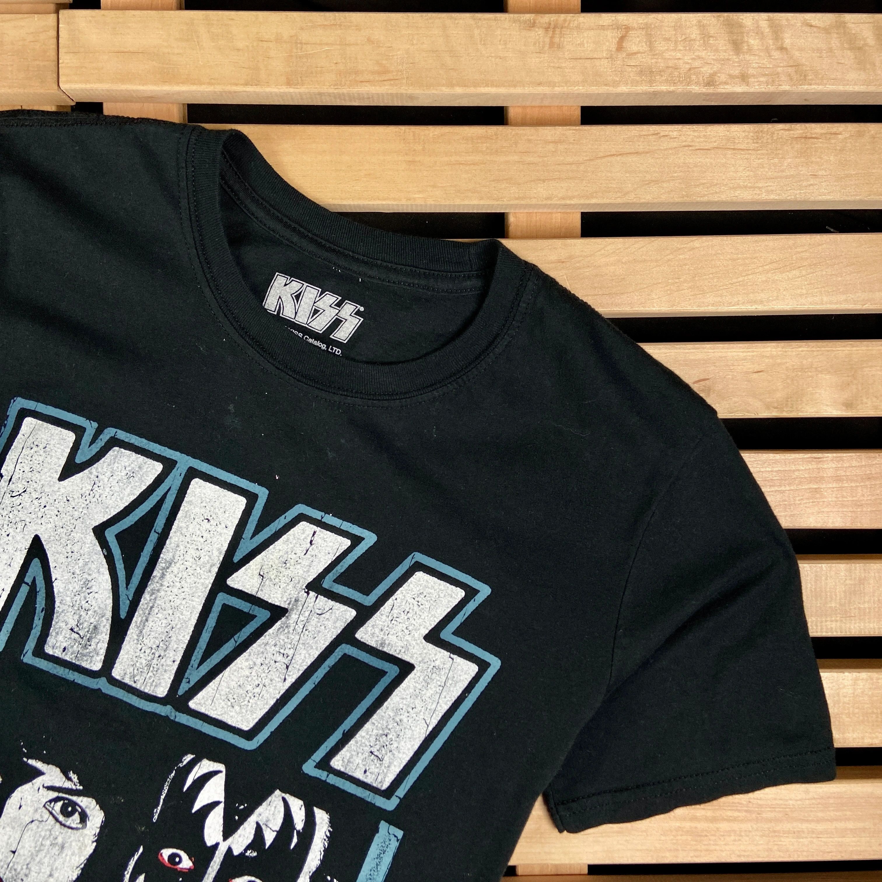 Band Tees × KISS × Vintage Mens Vintage T Shirt Kiss Size M Size US M / EU 48-50 / 2 - 2 Thumbnail