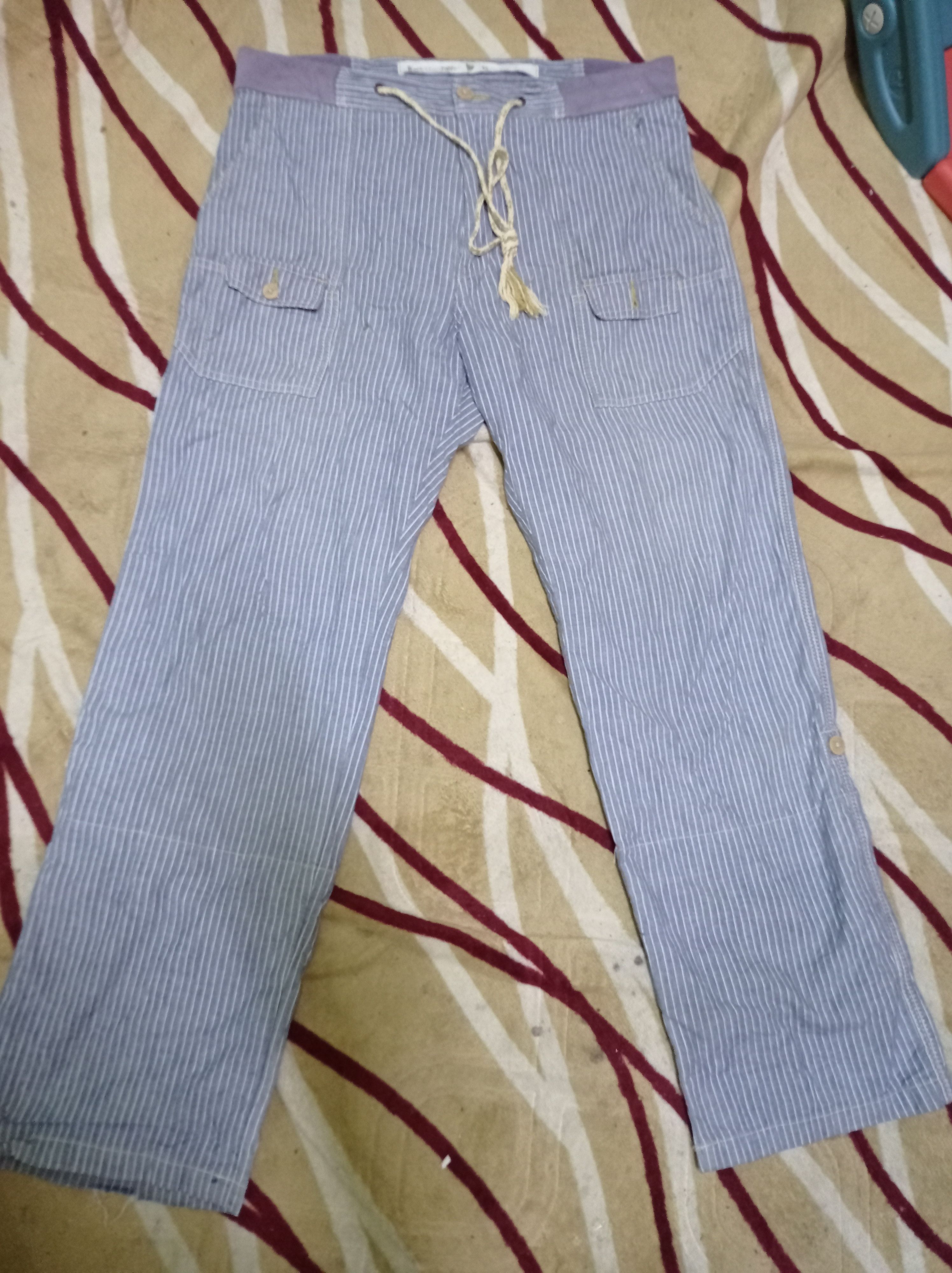 Japanese Brand × Vintage RETRO Back Number Sweatpants ❌ vintage design Size US 32 / EU 48 - 1 Thumbnail