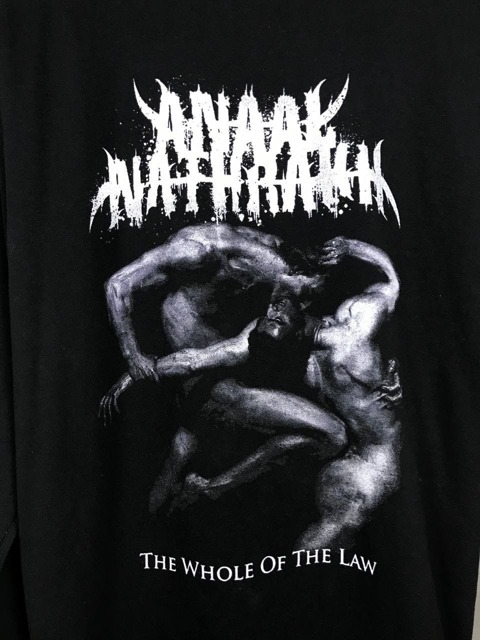 Band Tees Anaal Nathrakh vintage rock band metal longsleeve Size US XL / EU 56 / 4 - 3 Thumbnail