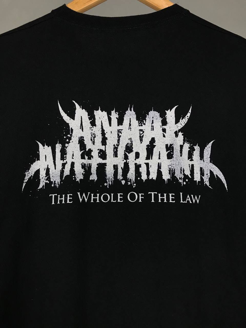 Band Tees Anaal Nathrakh vintage rock band metal longsleeve Size US XL / EU 56 / 4 - 7 Thumbnail