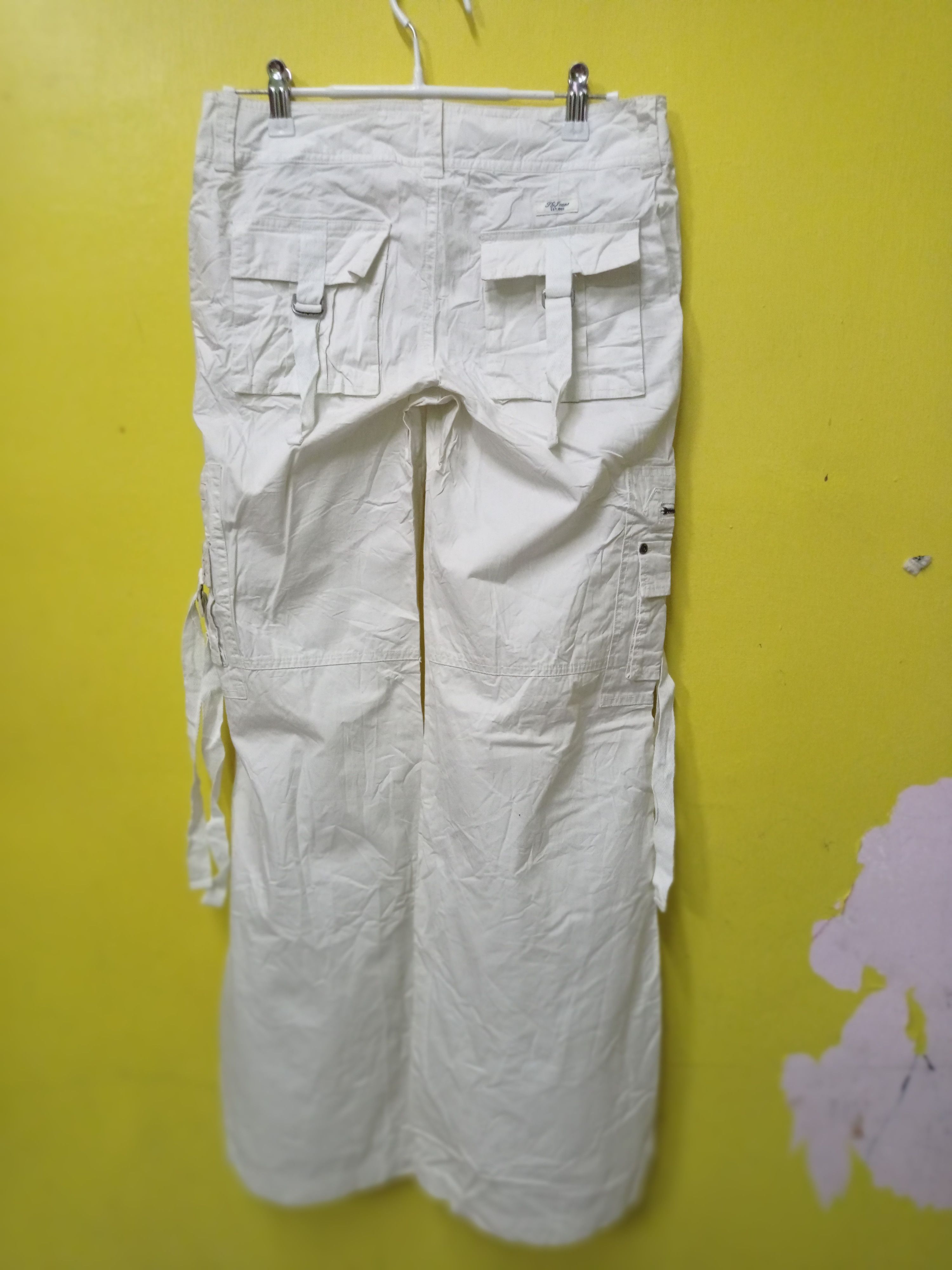 Japanese Brand × Vintage Retro wide leg TBJ Jeans EST.1983 VINTAGE cargo pants Size US 29 - 13 Thumbnail