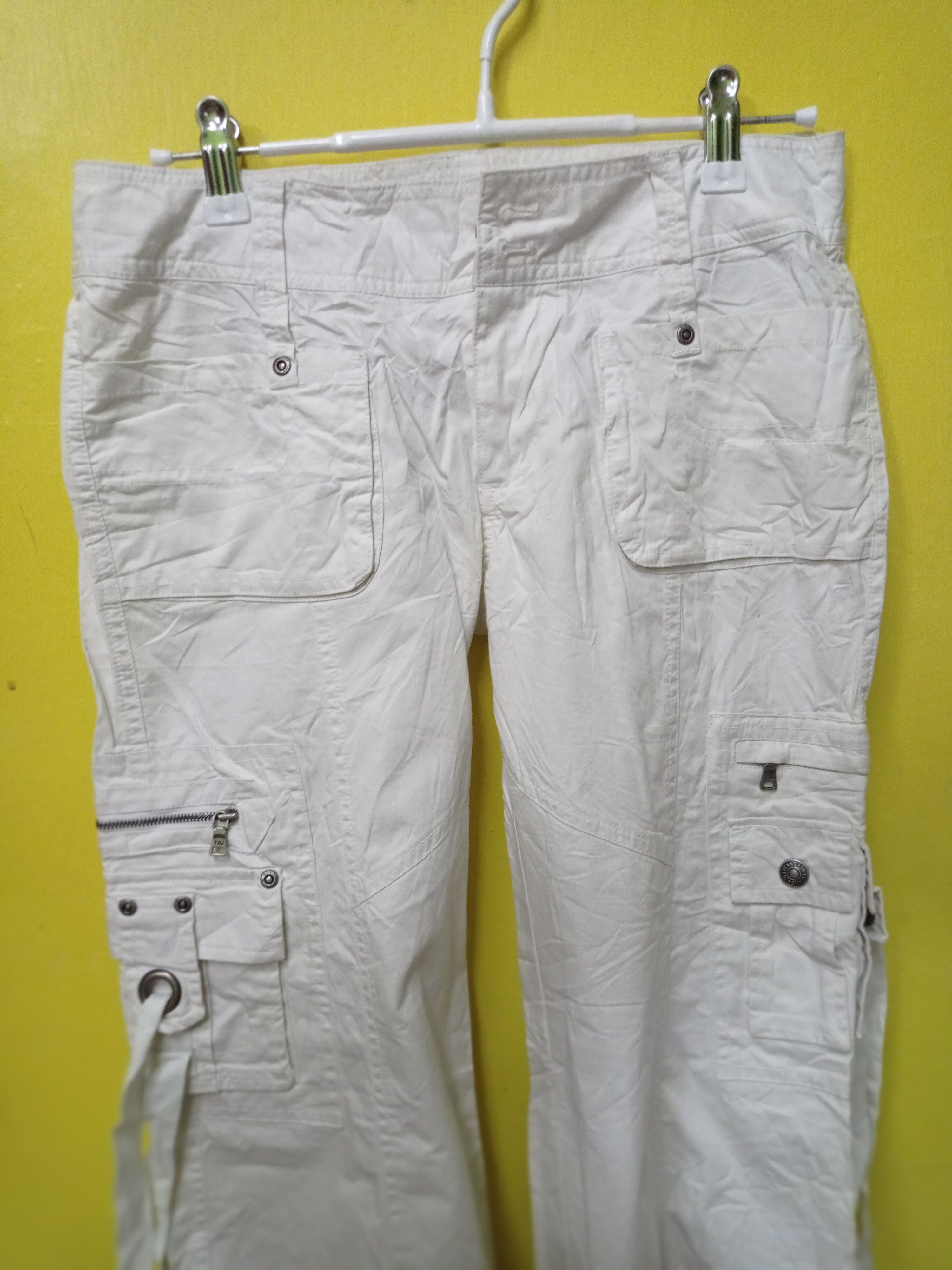 Japanese Brand × Vintage Retro wide leg TBJ Jeans EST.1983 VINTAGE cargo pants Size US 29 - 7 Thumbnail