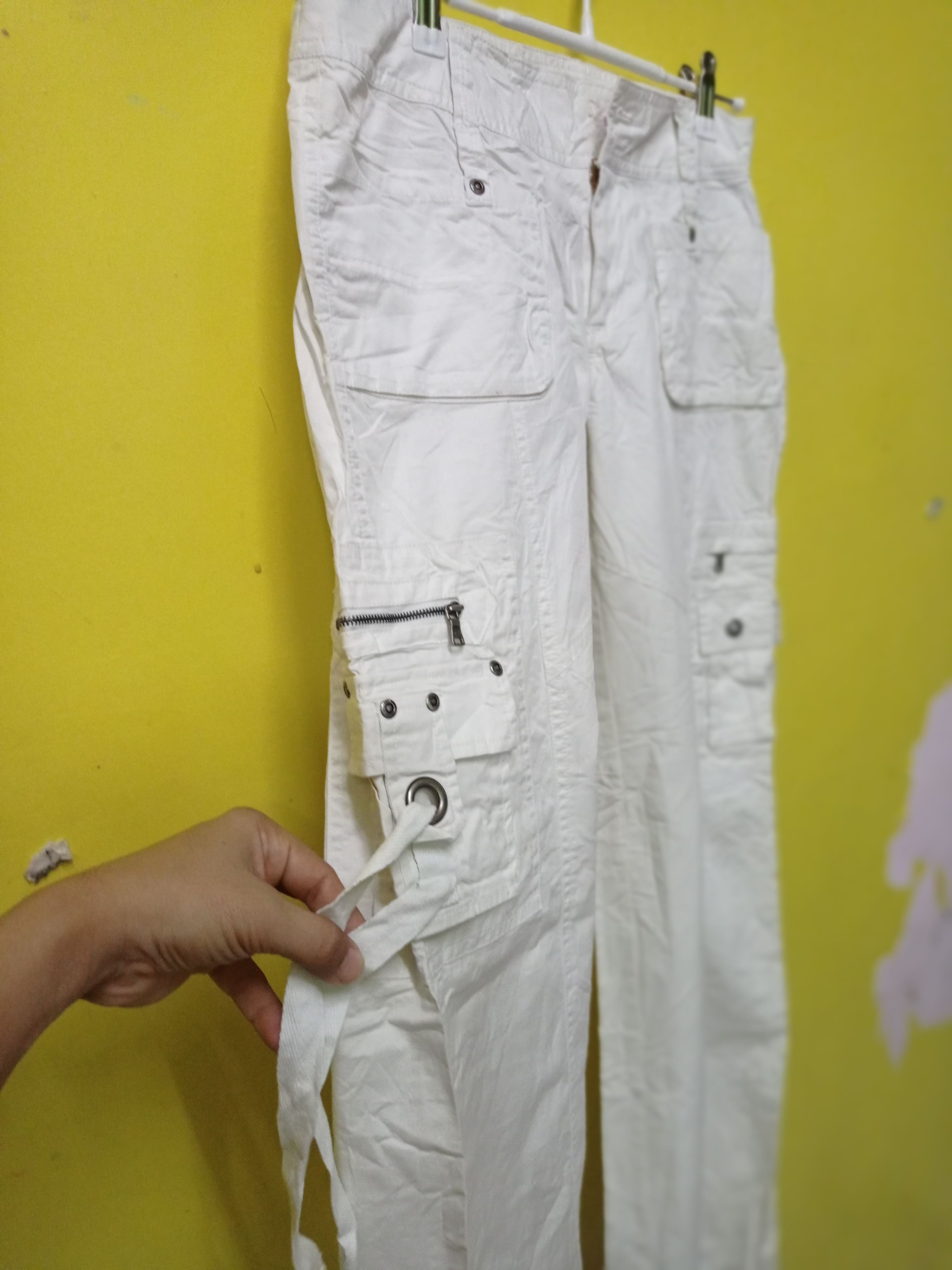 Japanese Brand × Vintage Retro wide leg TBJ Jeans EST.1983 VINTAGE cargo pants Size US 29 - 10 Thumbnail