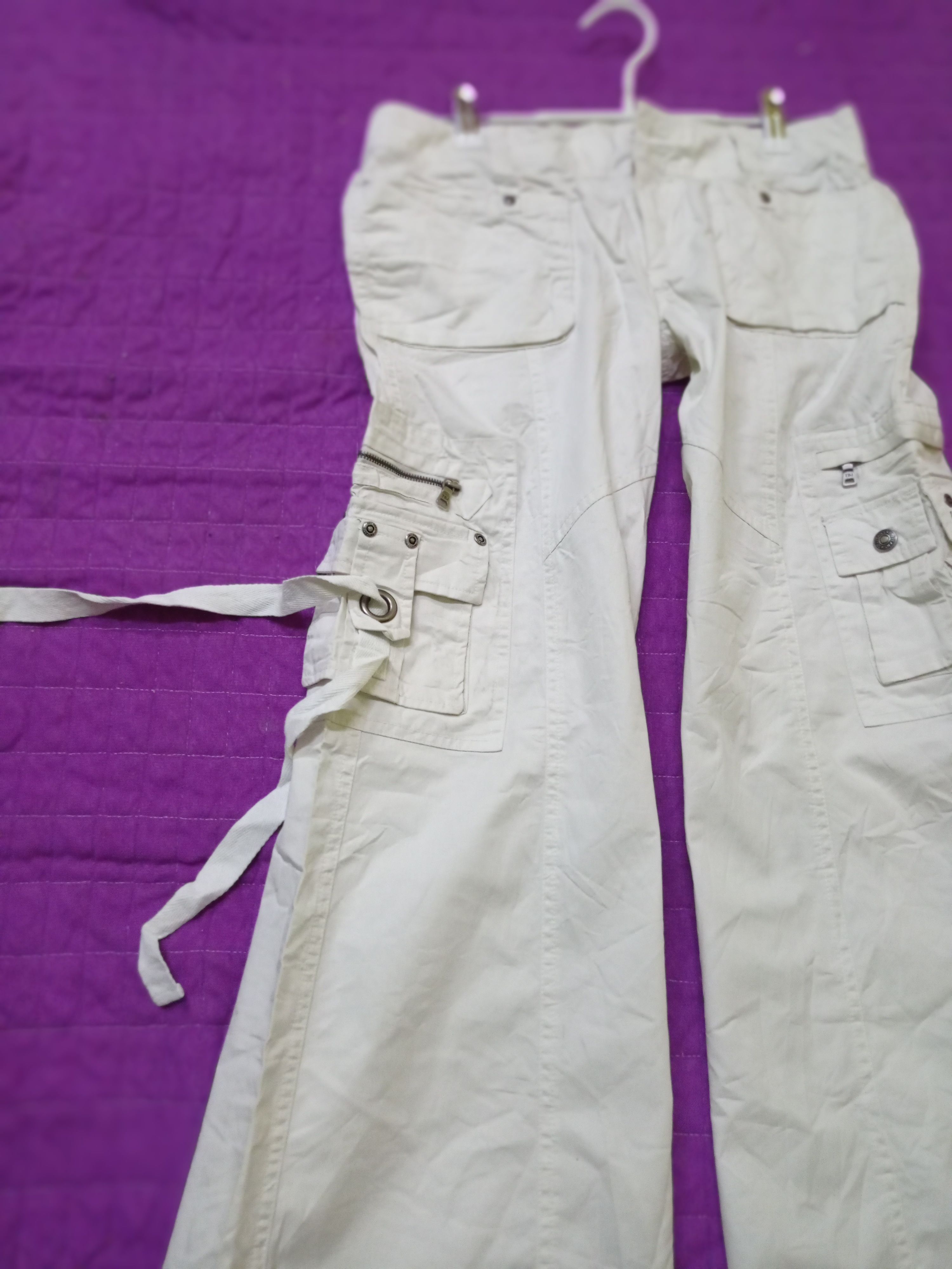 Japanese Brand × Vintage Retro wide leg TBJ Jeans EST.1983 VINTAGE cargo pants Size US 29 - 4 Thumbnail