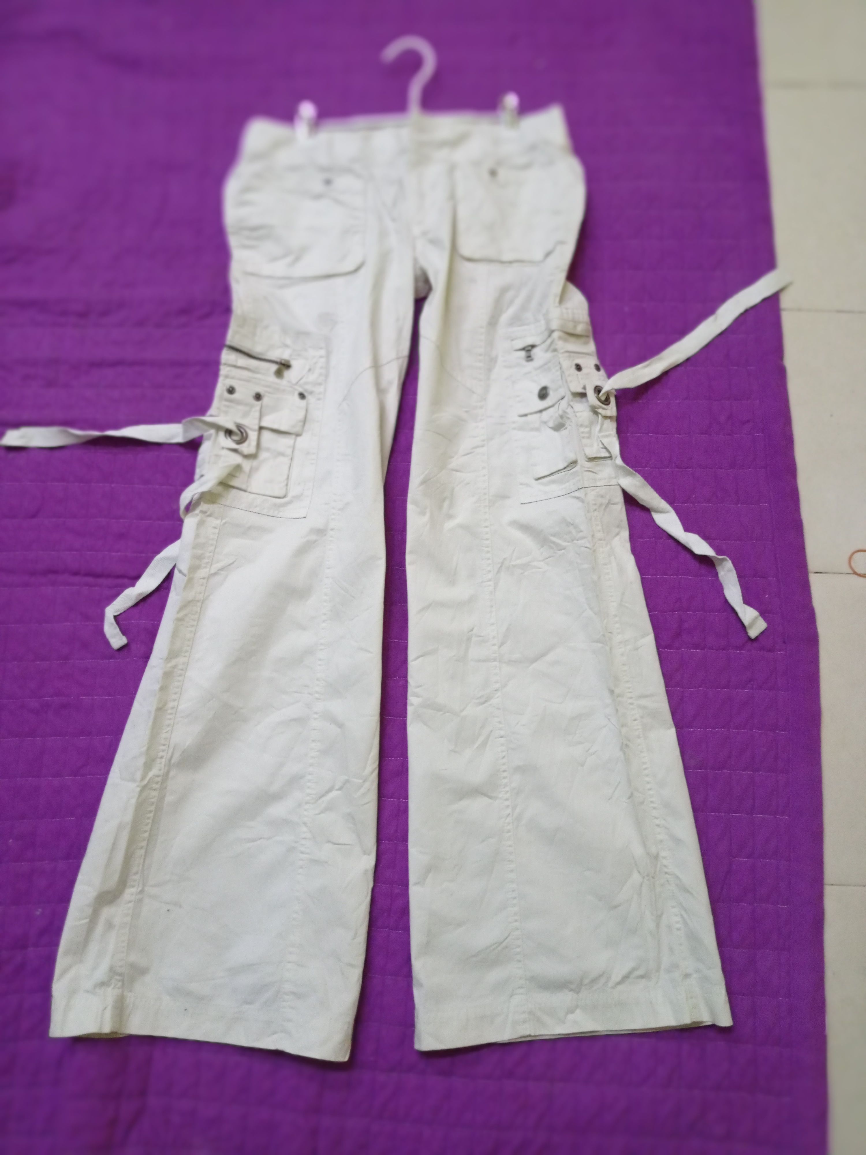 Japanese Brand × Vintage Retro wide leg TBJ Jeans EST.1983 VINTAGE cargo pants Size US 29 - 1 Thumbnail