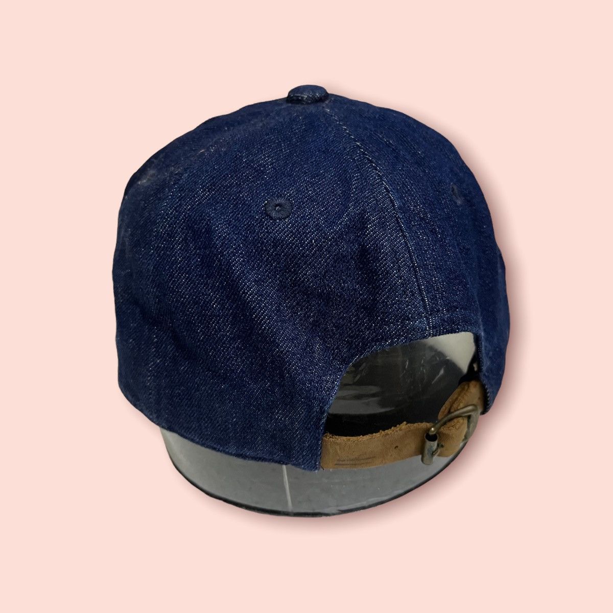 Beams Plus × Japanese Brand × Self Edge RARE B:MING BY BEAMS S DENIM HAT LEATHER STRAPBACK Size ONE SIZE - 12 Thumbnail