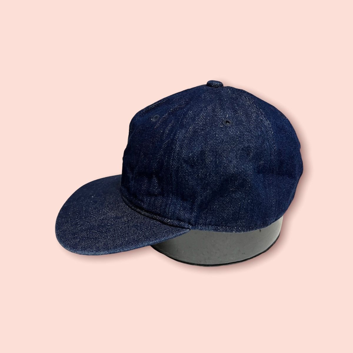 Beams Plus × Japanese Brand × Self Edge RARE B:MING BY BEAMS S DENIM HAT LEATHER STRAPBACK Size ONE SIZE - 5 Thumbnail