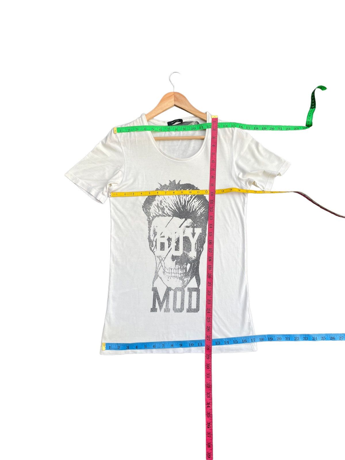 Designer Unconditional London Distresed Tshirt Size XS / US 0-2 / IT 36-38 - 10 Thumbnail