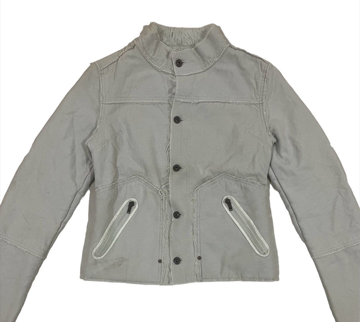 Diesel LAST PIECE Vintage Diesel Faux Leather Jacket Size M / US 6-8 / IT 42-44 - 2 Thumbnail