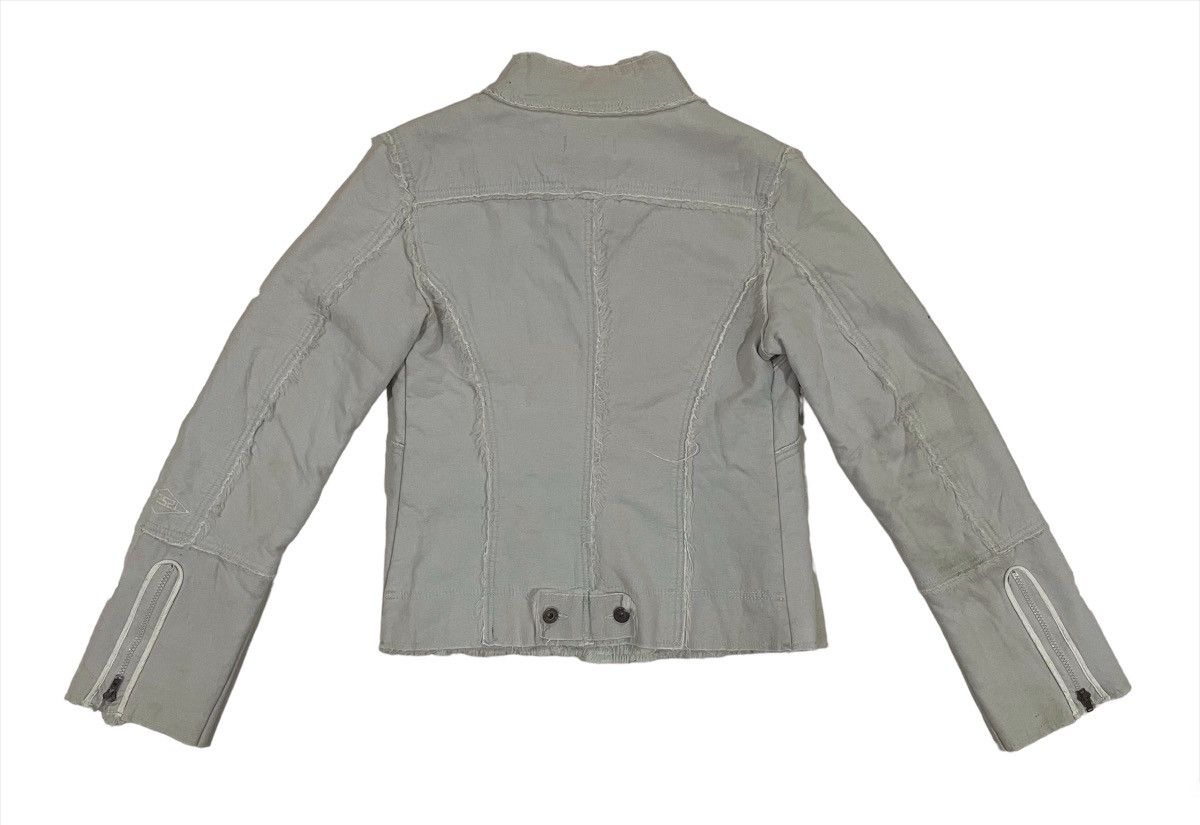 Diesel LAST PIECE Vintage Diesel Faux Leather Jacket Size M / US 6-8 / IT 42-44 - 4 Thumbnail