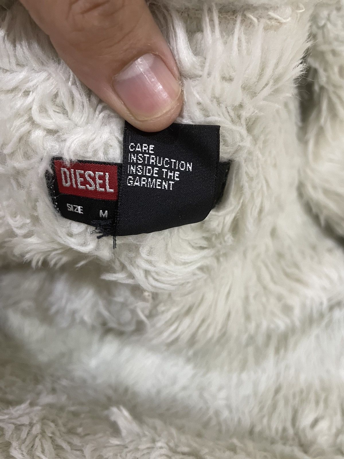 Diesel LAST PIECE Vintage Diesel Faux Leather Jacket Size M / US 6-8 / IT 42-44 - 9 Thumbnail