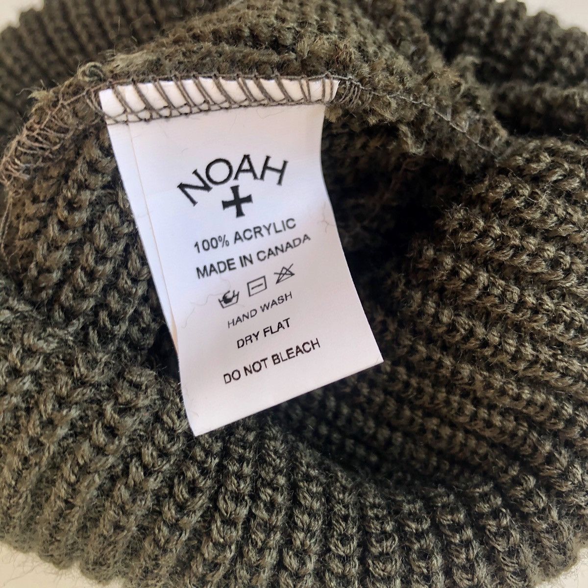 Noah Noah Core Logo Beanie ROSIN Size ONE SIZE - 3 Thumbnail