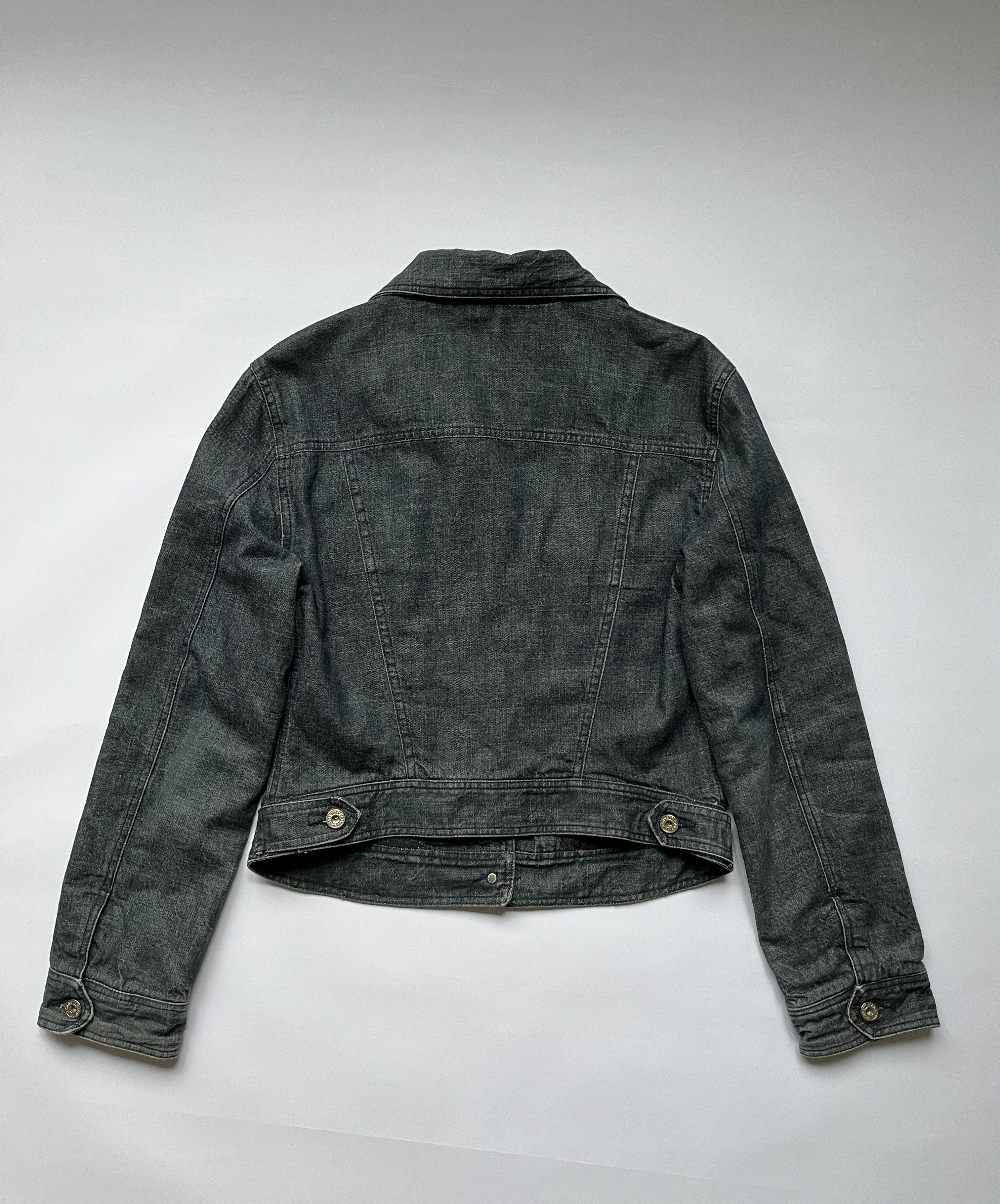 Katharine Hamnett London ⚡️QUICK SALE⚡️1980s' Katharine Hamnett Denim Blue Jacket Size S / US 4 / IT 40 - 2 Thumbnail