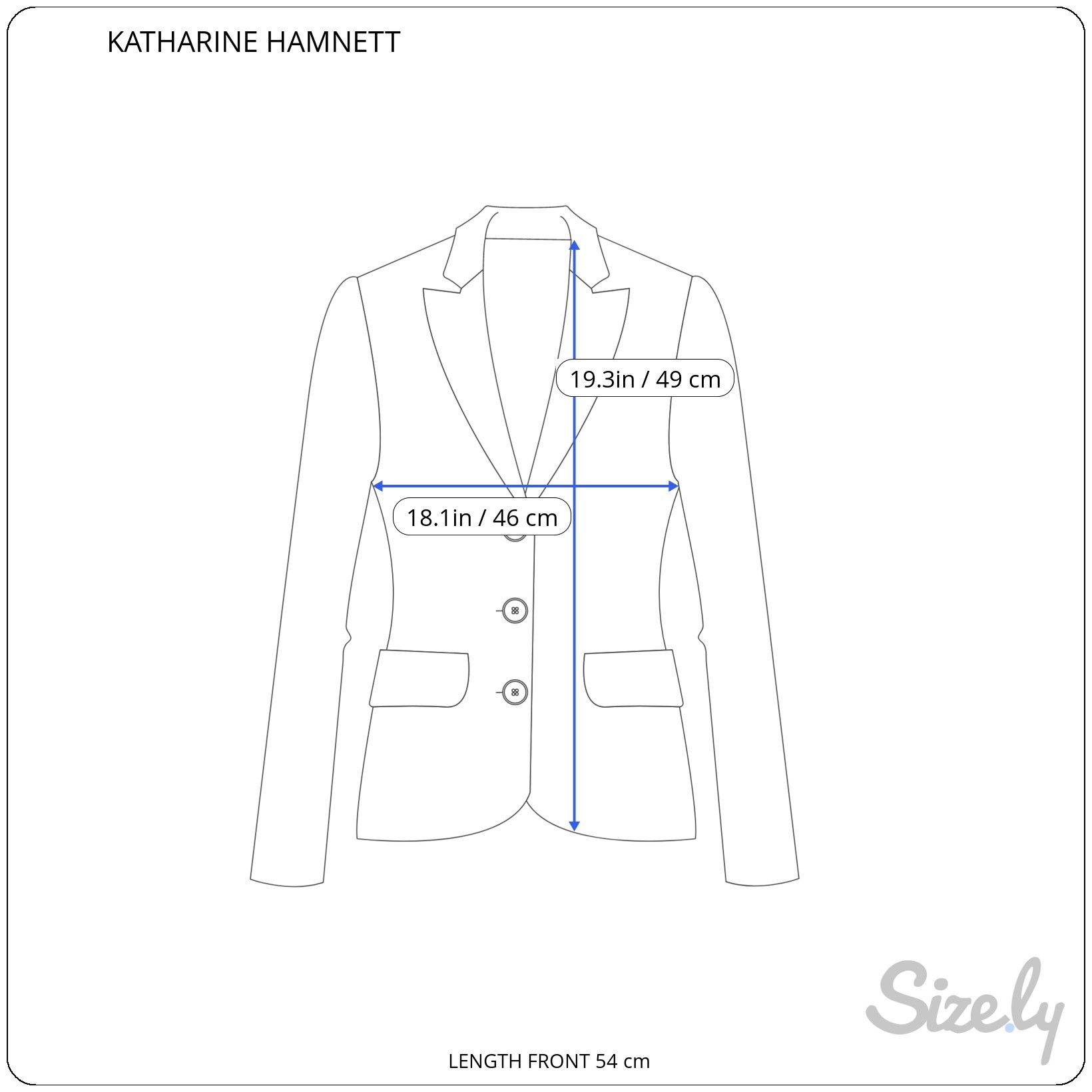 Katharine Hamnett London ⚡️QUICK SALE⚡️1980s' Katharine Hamnett Denim Blue Jacket Size S / US 4 / IT 40 - 7 Thumbnail
