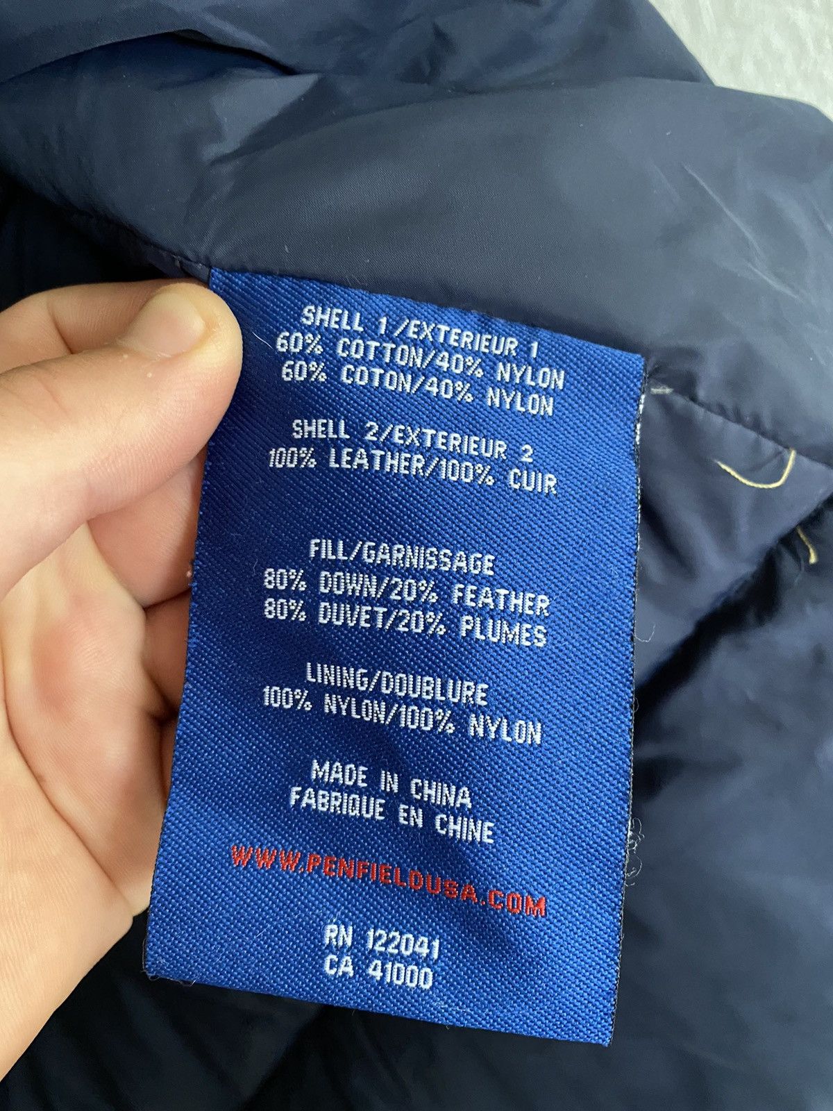 Penfield Vintage Penfield Leather Down Vest Jacket Pendleton Carhartt Size US L / EU 52-54 / 3 - 9 Thumbnail