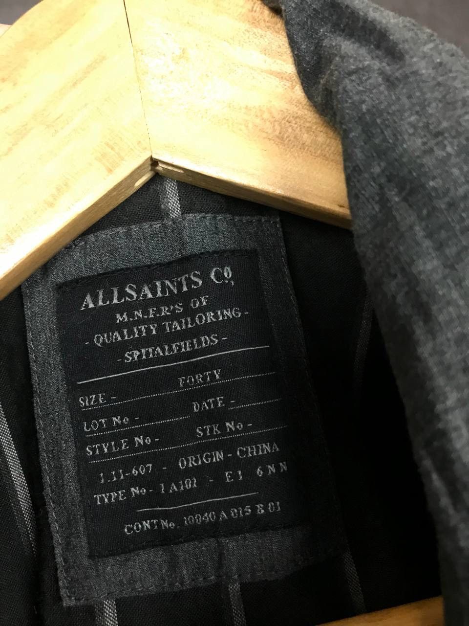 Allsaints Allsaints luxury street fashion suit Size 36S - 3 Thumbnail