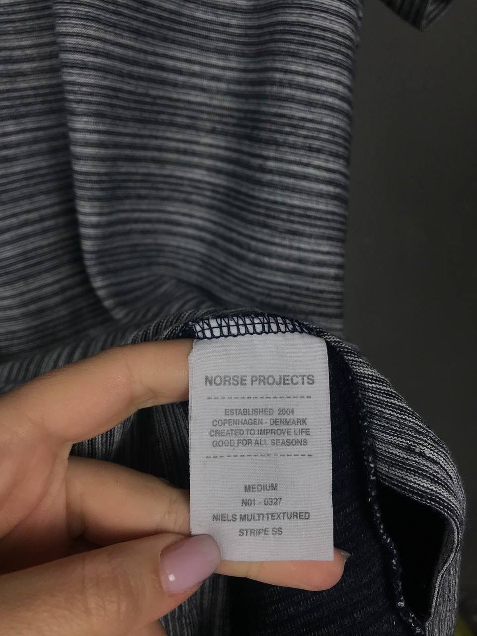 Norse Projects Norse Projects luxury streetwear tee Size US M / EU 48-50 / 2 - 4 Thumbnail